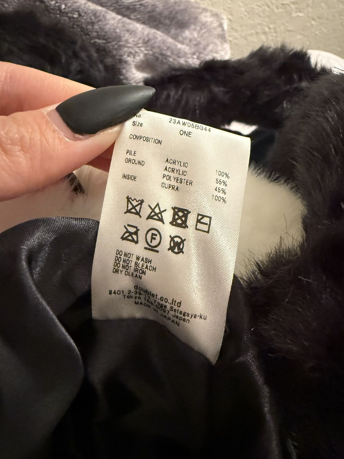 Doublet Doublet Black & White Costume Head Panda Bag Size ONE SIZE - 6 Thumbnail