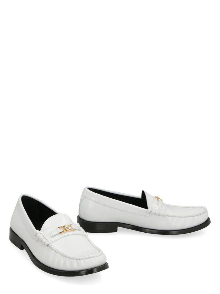 Celine o1bcso1str0925 335813602C Loafers in White Size US 6 / IT 36 - 2 Thumbnail