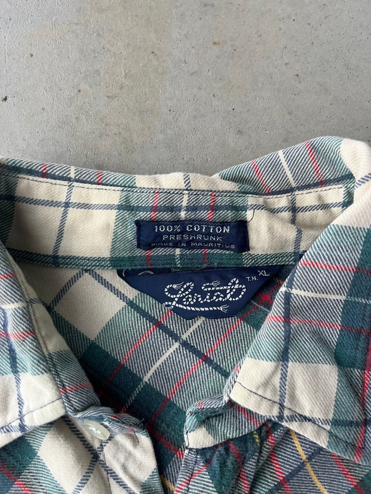 Japanese Brand Vintage Western Pearl Snap Flannel Size US XL / EU 56 / 4 - 4 Thumbnail