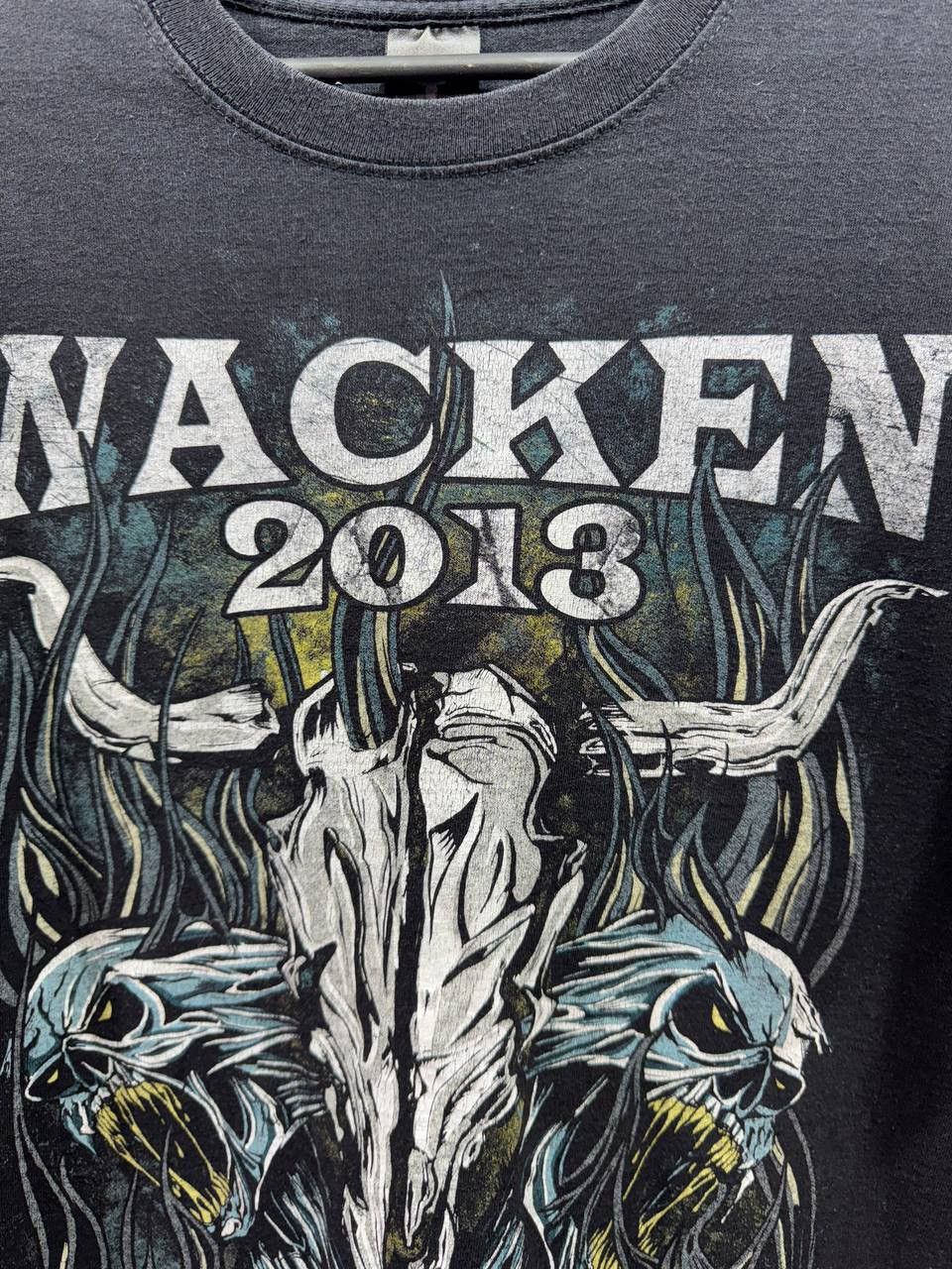 Band Tees Mens Vintage T Shirt Wacken 2013 Louder Than Nell Size US M / EU 48-50 / 2 - 10 Thumbnail