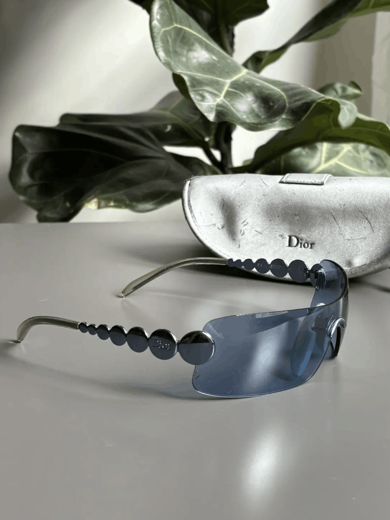Dior DIOR Sunglasses 🇺🇸 TAX FREE Ruthenium SKI Mask Pop Bike Size ONE SIZE - 3 Thumbnail