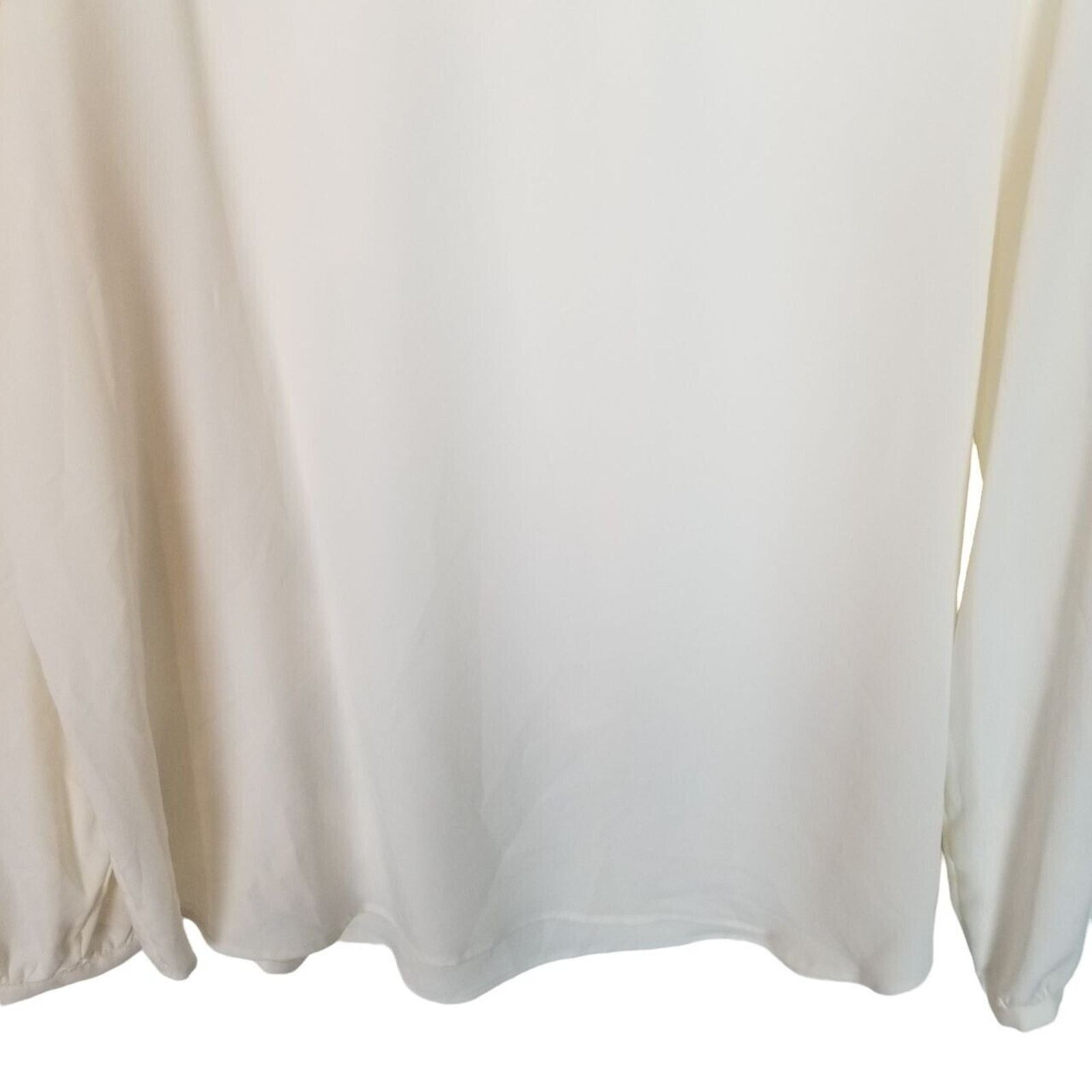 Lauren Ralph Lauren Lauren Ralph Lauren Womens Blouse Size L Classic Minimalist Size L / US 10 / IT 46 - 3 Thumbnail