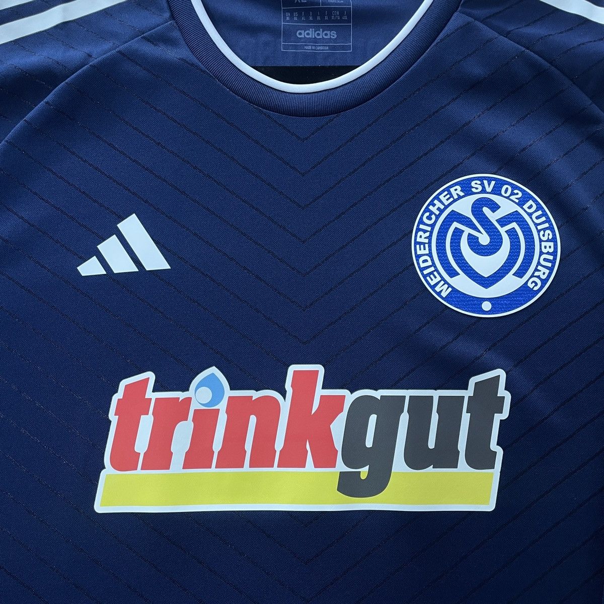Adidas MSV Duisburg Away Adidas Men’s Jersey Shirt 2024/2025 Size US XL / EU 56 / 4 - 2 Thumbnail