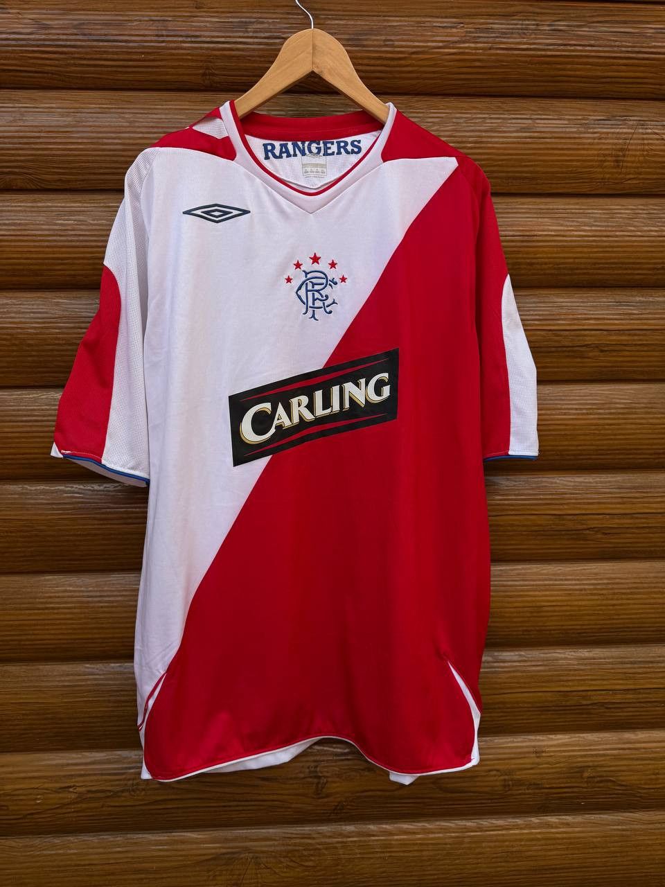 Umbro Rangers Glasgow Home Football Shirt Umbro Soccer Jersey Size US XL / EU 56 / 4 - 1 Thumbnail