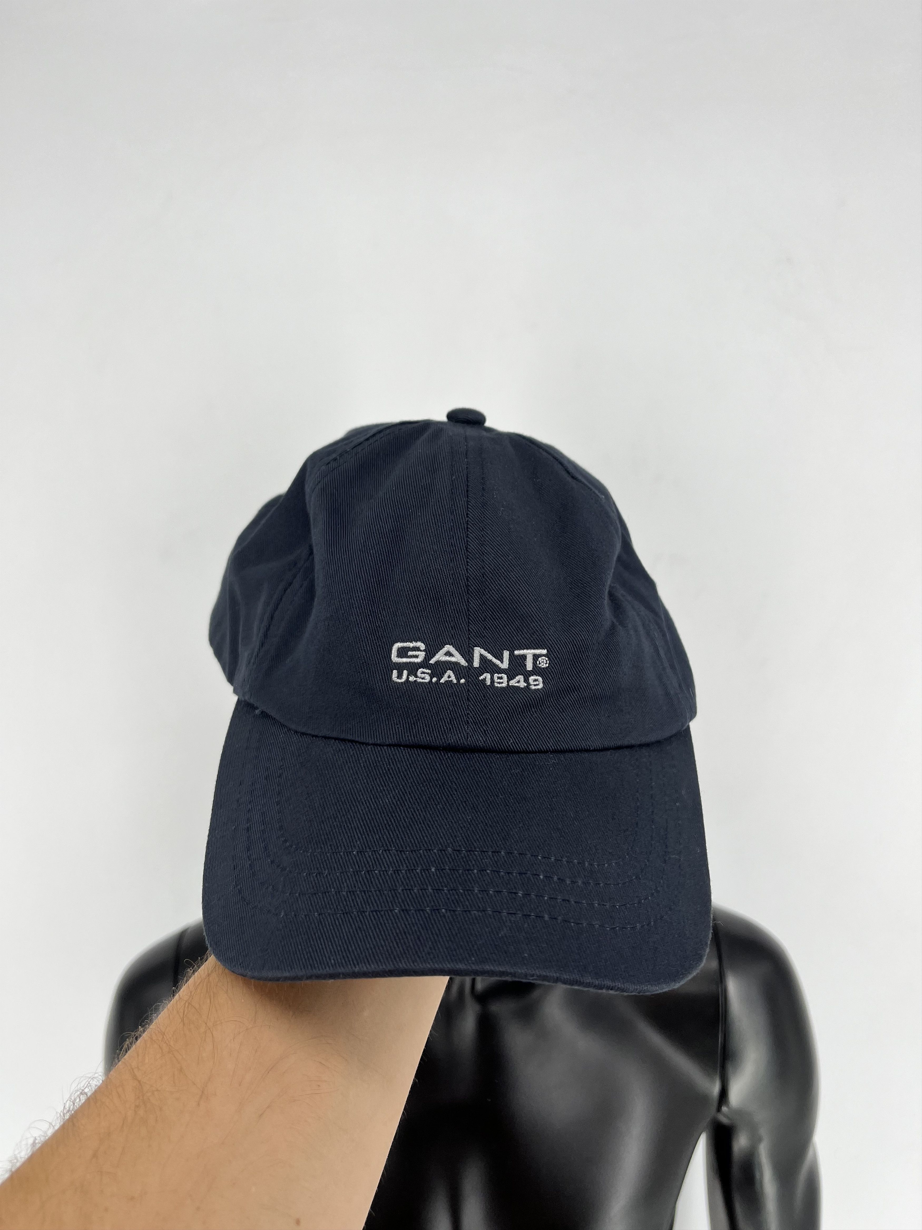 Gant × Vintage Vintage Gant U.S.A Wool Cap Big Centre Logo Size ONE SIZE - 2 Thumbnail