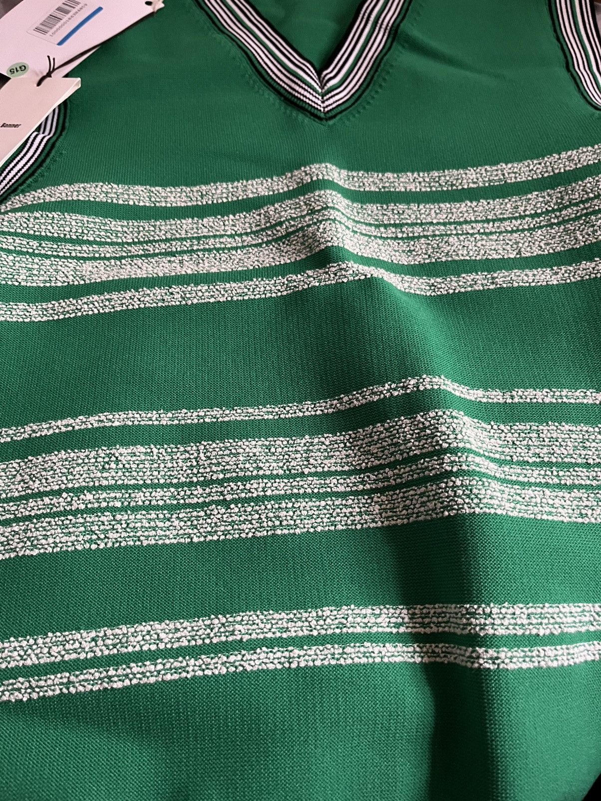 Wales Bonner Wales bonner striped shade sweater knit vest v neck size M Size US M / EU 48-50 / 2 - 4 Thumbnail