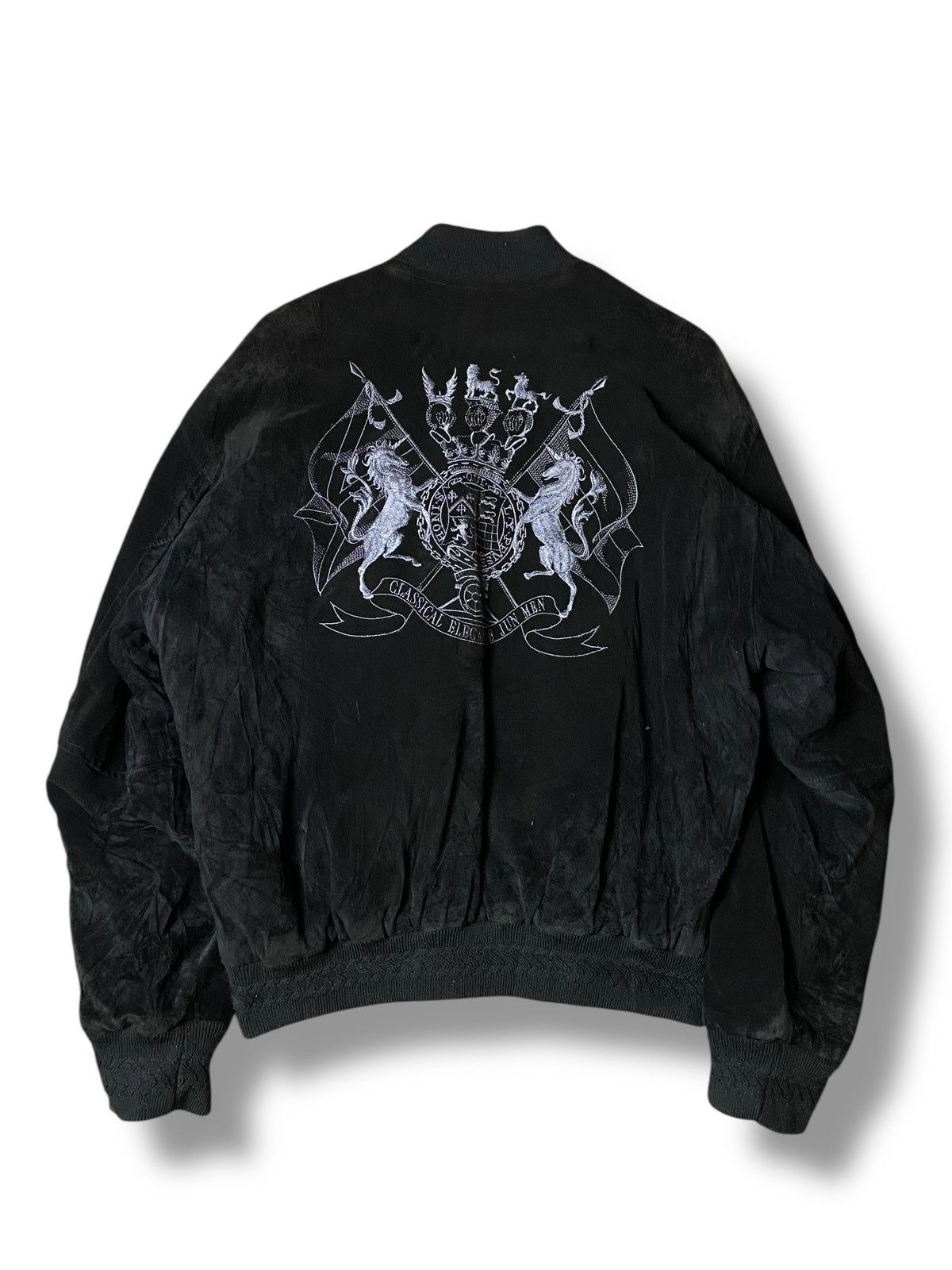 Designer × Japanese Brand × Vintage Vintage JUN Men’s Embroidered Leather Suede Jacket (119) Size US S / EU 44-46 / 1 - 1 Thumbnail
