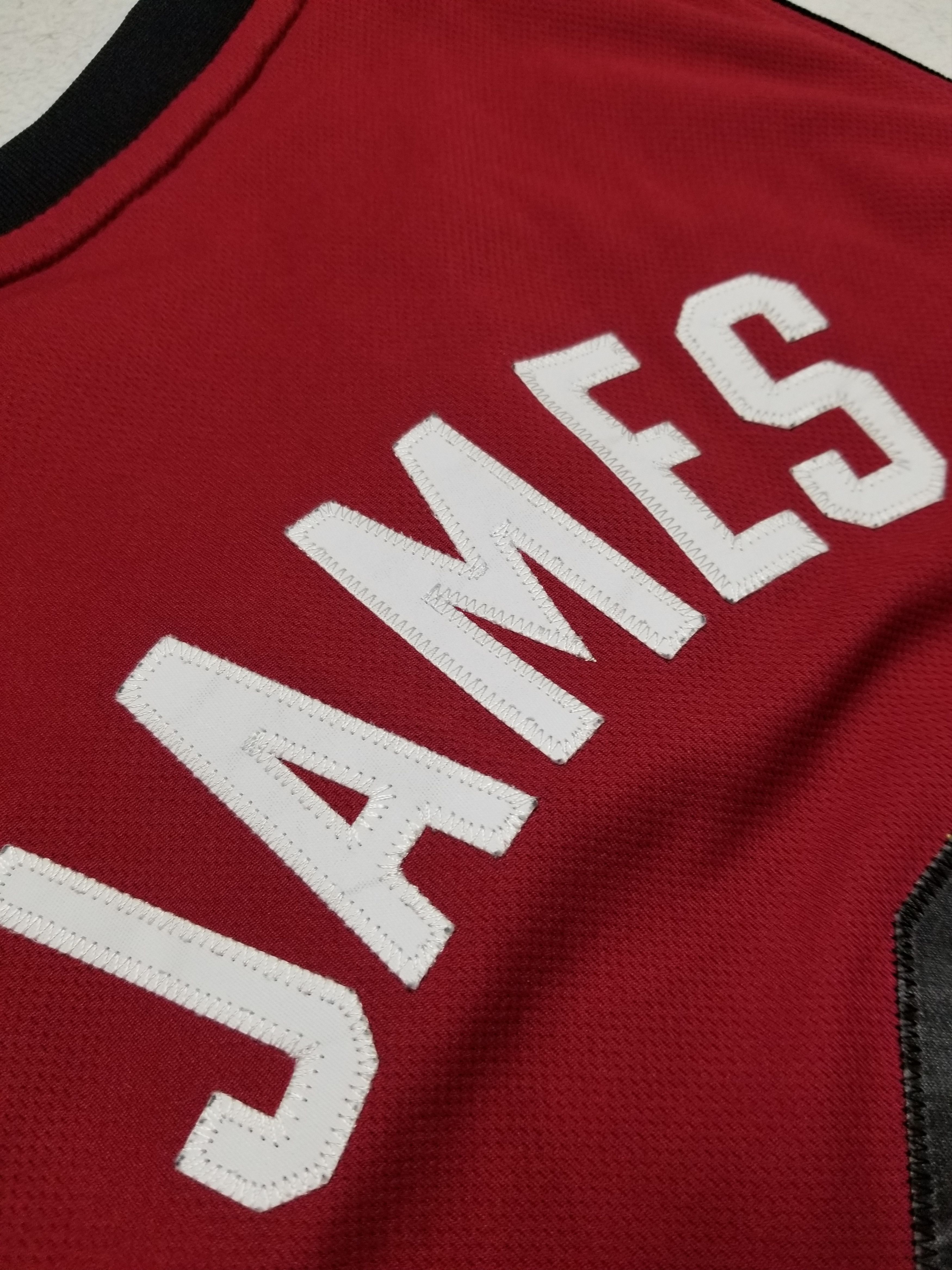 Adidas LeBron James #6 Miami Heat Adidas Jersey Swingman Size US XL / EU 56 / 4 - 5 Thumbnail