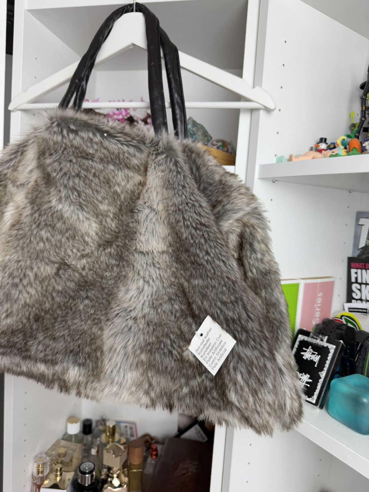 Japanese Brand Vintage y2k faux fur keepall shoulder duffle bag avantgarde Size ONE SIZE - 6 Thumbnail