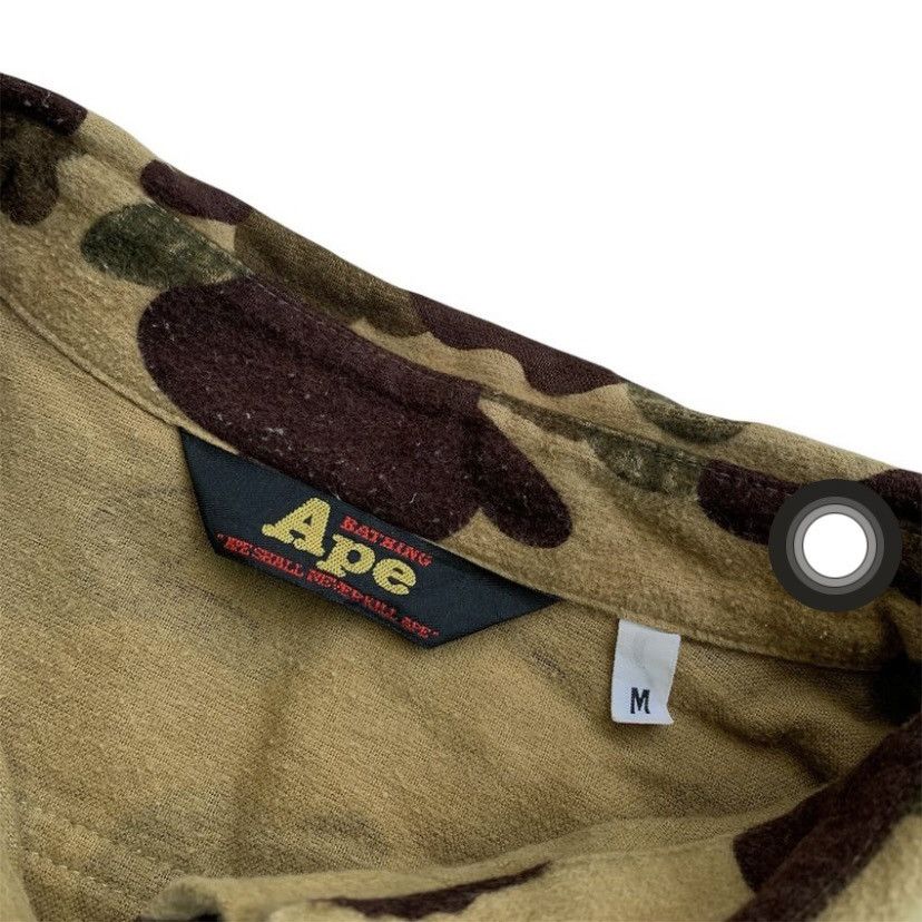 Bape A BATHING APE CAMOFLAGE LONG SHIRT BUTTON UP Size US M / EU 48-50 / 2 - 7 Thumbnail