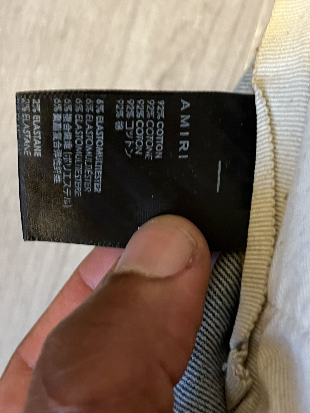 Amiri Amiri Size US 34 / EU 50 - 16 Thumbnail