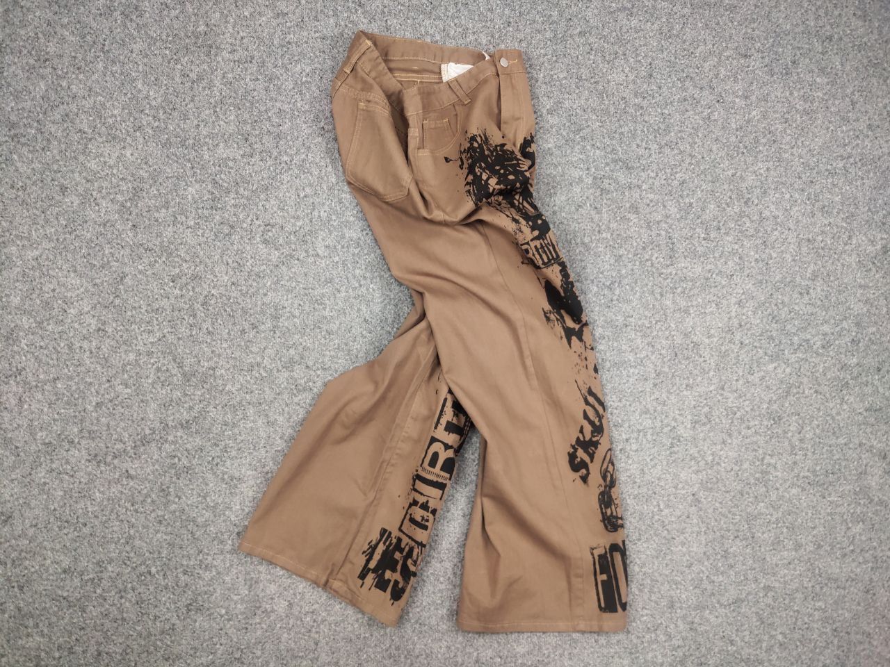Hysteric Glamour Vintage Hysteric Glamour style Art Pattern Light Pants Y2K Size US 32 / EU 48 - 13 Thumbnail