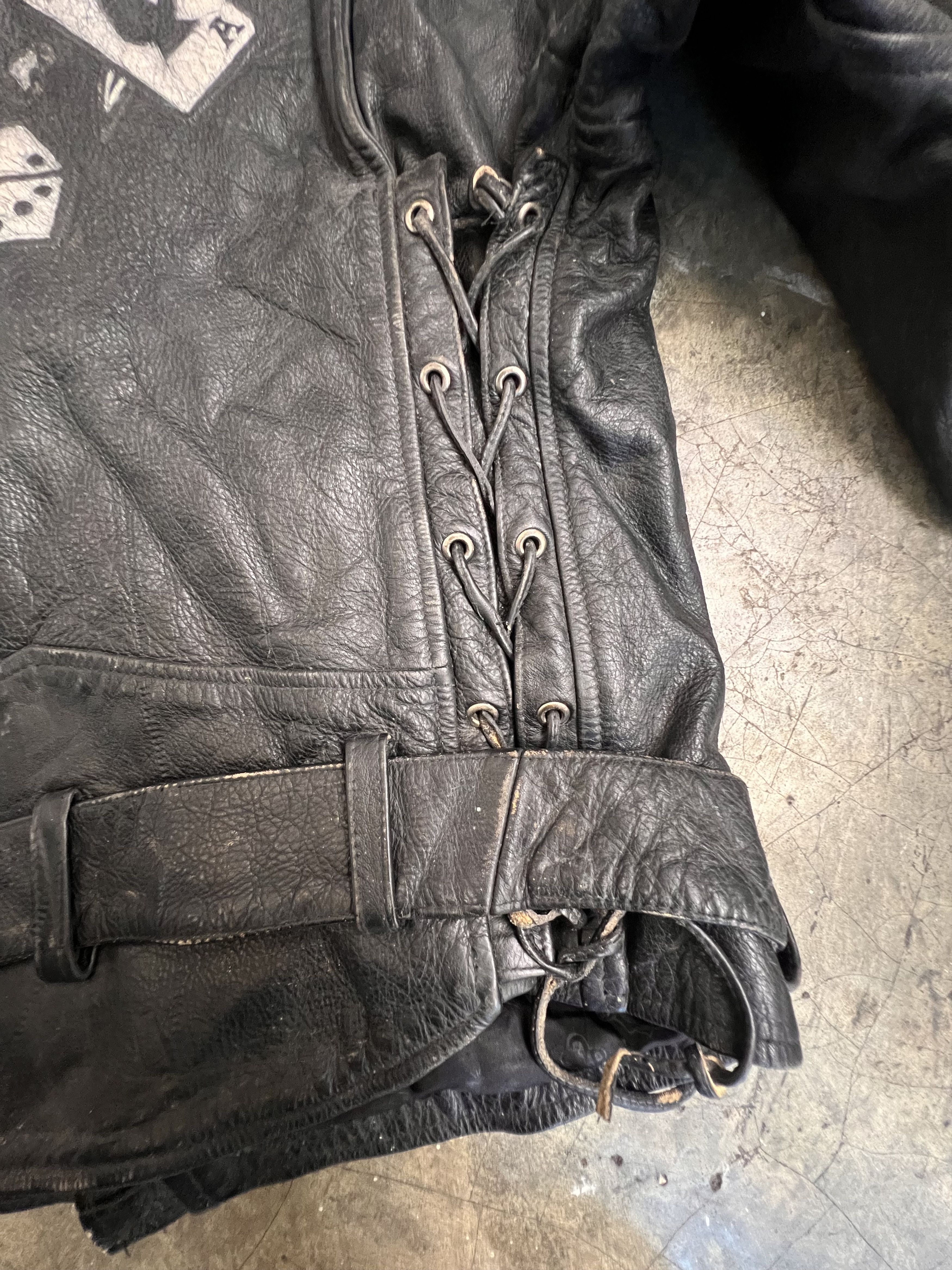 Michael Hoban vtg bikers michael hoban leather jacket Size US L / EU 52-54 / 3 - 12 Thumbnail
