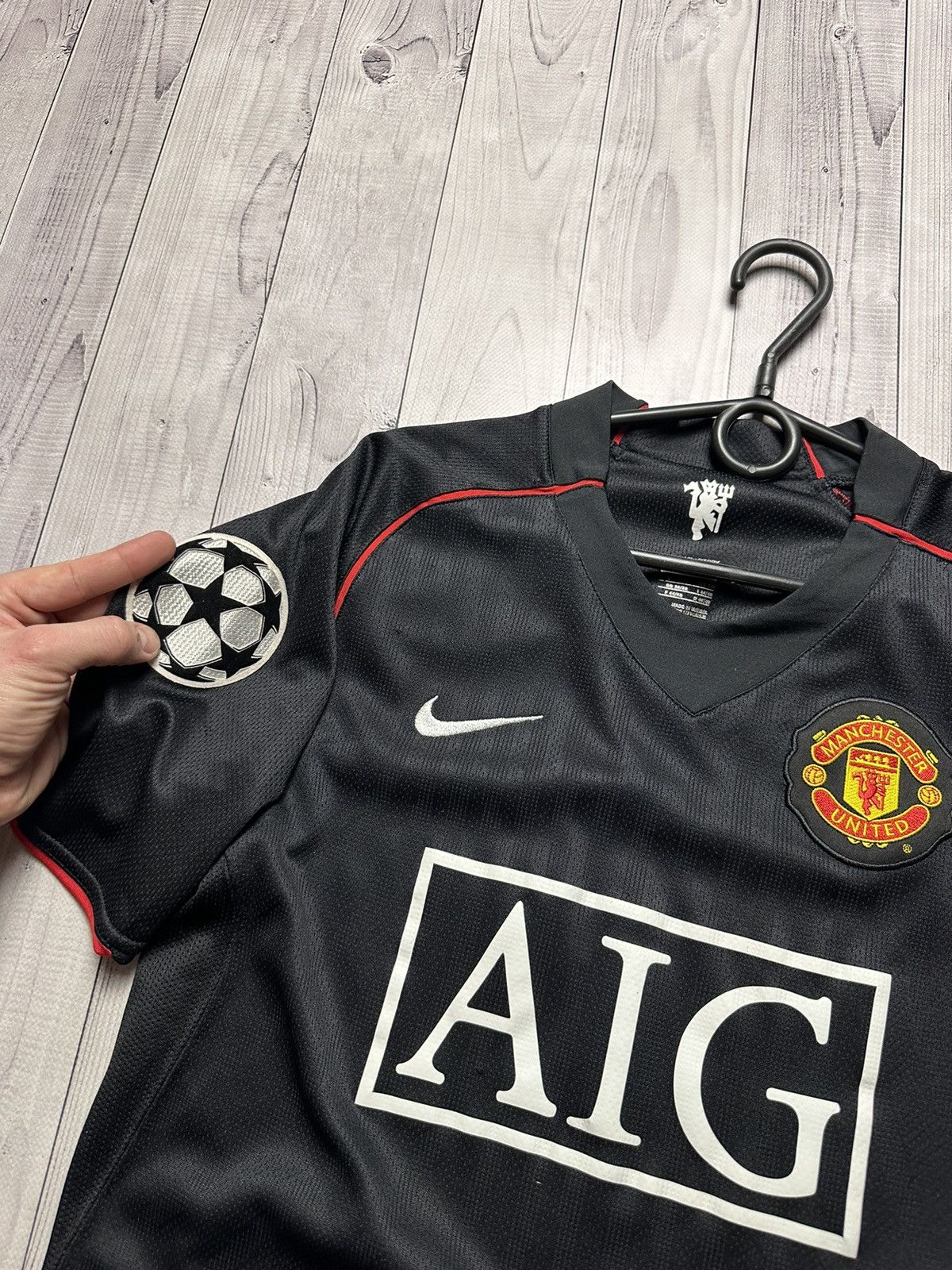 Nike Vintage Nike Manchester United 17 Nani soccer jersey size S Size US S / EU 44-46 / 1 - 6 Thumbnail