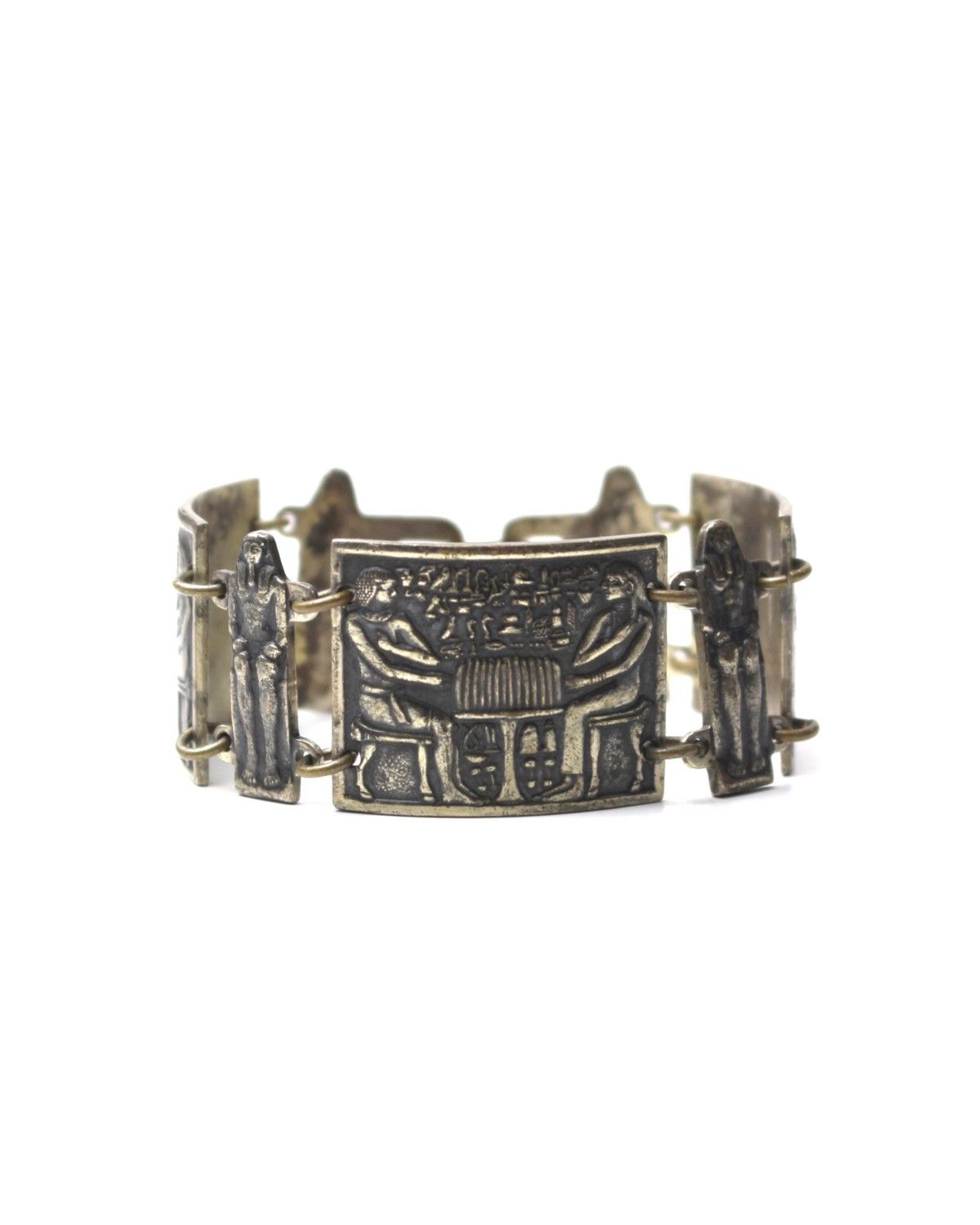 Vintage 2000S JAPANESE MADE ANCIENT EGYPTIAN LEGENDS BRACELET Size ONE SIZE - 1 Thumbnail