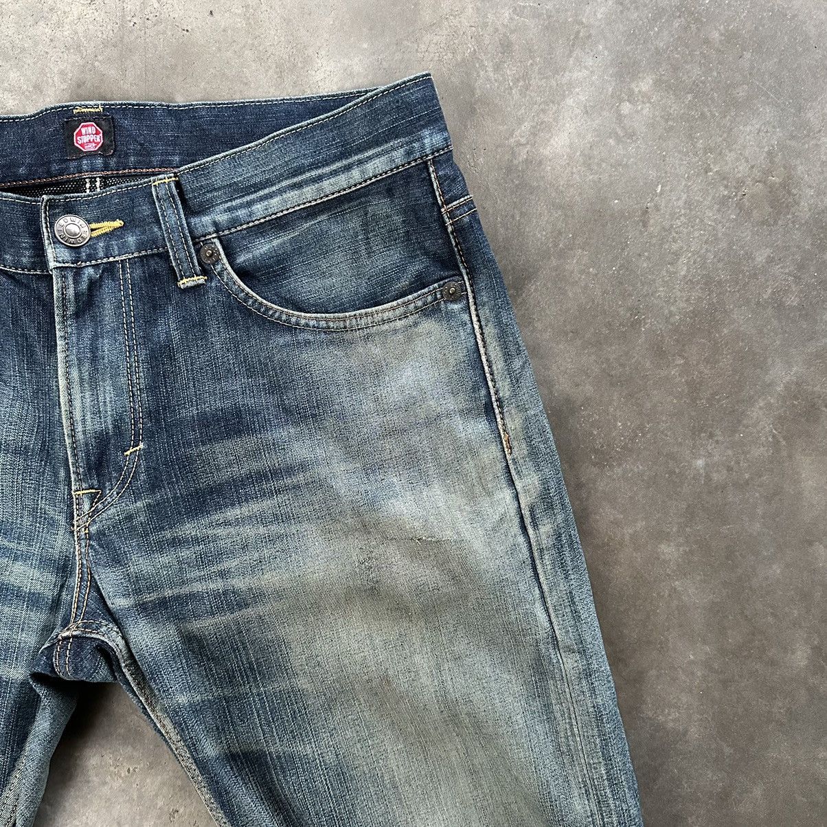 Japanese Brand W36🔥Vintage Edwin 502 Faded Sick Denim Jean Pant Size US 36 / EU 52 - 5 Thumbnail