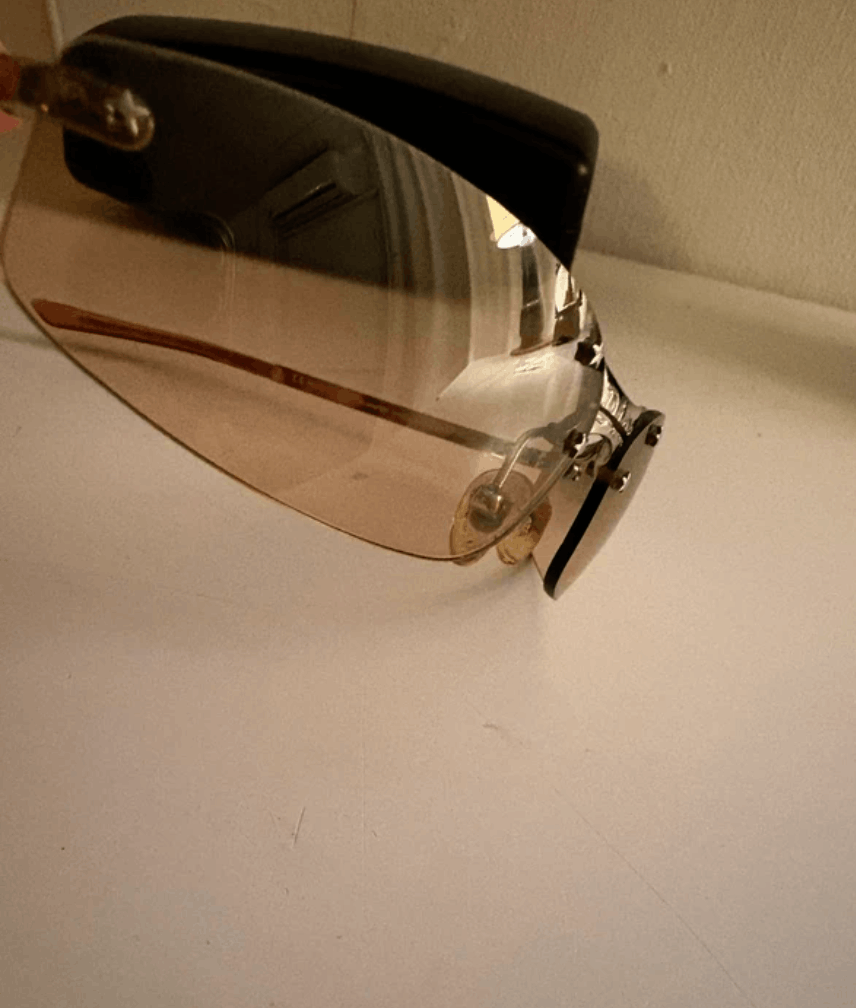 Dior Dior Sunglasses Mini Pop Mask Shield Sport Bike Vintage Size ONE SIZE - 6 Thumbnail