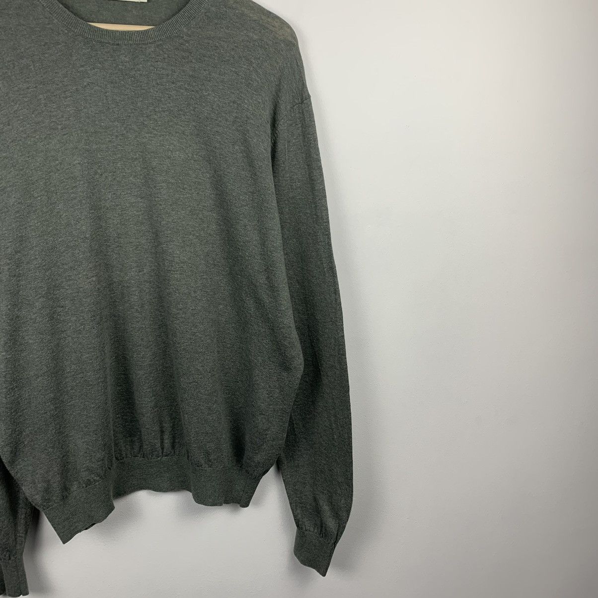 Suitsupply Men’s Suitsupply Linen Cotton Green Sweater Size XXL Size US XXL / EU 58 / 5 - 5 Thumbnail