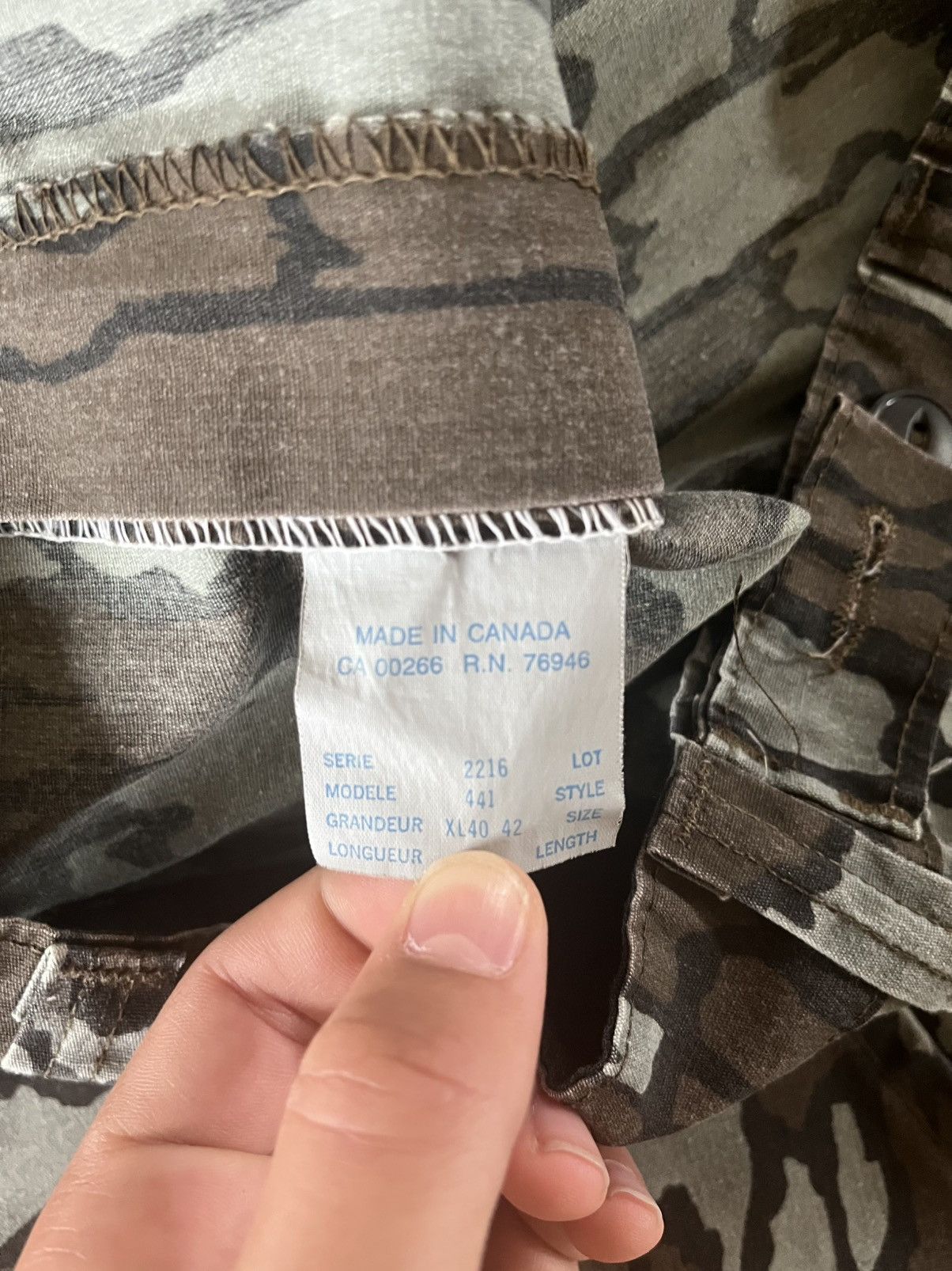 Vintage Vintage baggy camo trebark pants Size US 40 / EU 56 - 4 Thumbnail