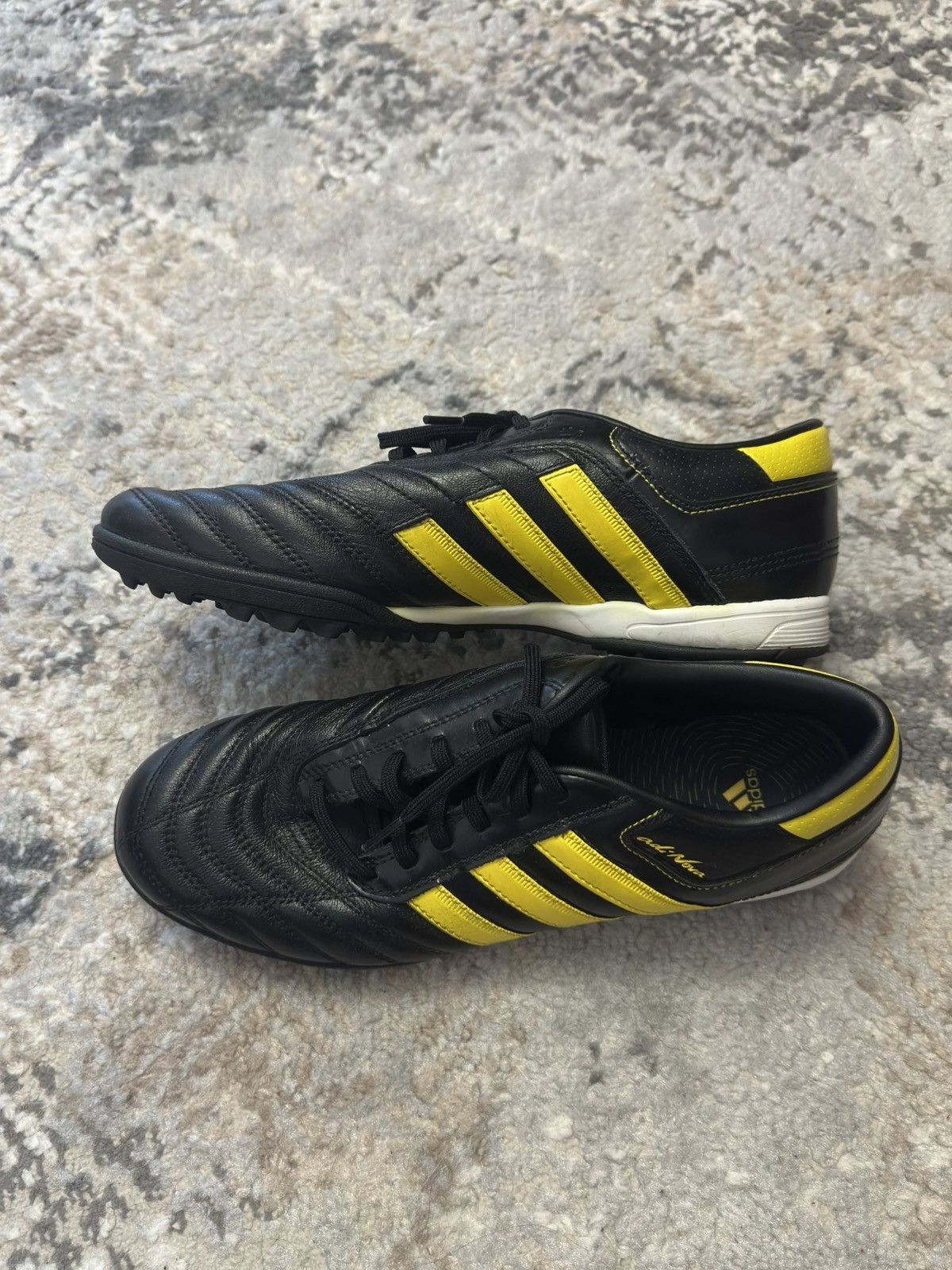 Adidas Adidas Adinova II TRX fg Black Yellow Size US 10 / EU 43 - 1 Thumbnail