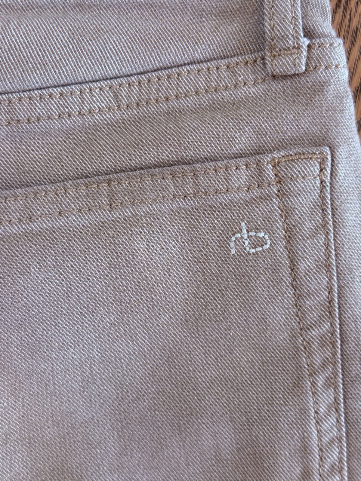 Rag & Bone Rag & Bone Fit 2 Slim Tan/Biege worn only a few times Size US 30 / EU 46 - 7 Thumbnail