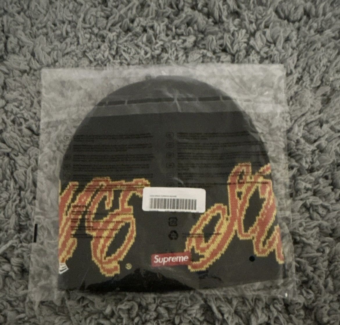 Supreme Supreme New Era Cursive Beanie Dark Navy (SS26) Size ONE SIZE - 3 Thumbnail