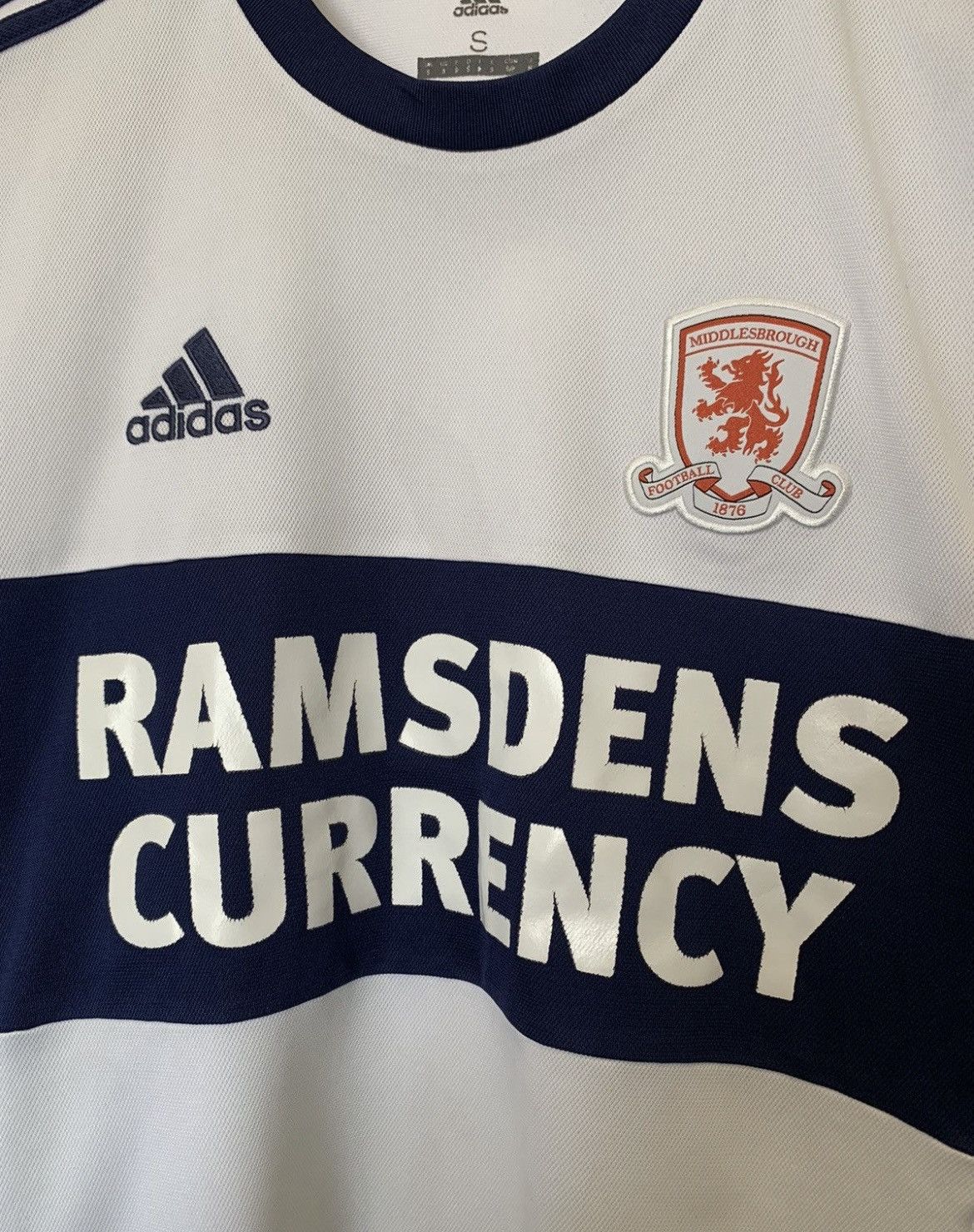 Adidas MIDDLESBROUGH ADIDAS 2017/2018 AWAY KIT SOCCER JERSEY Size US S / EU 44-46 / 1 - 2 Thumbnail