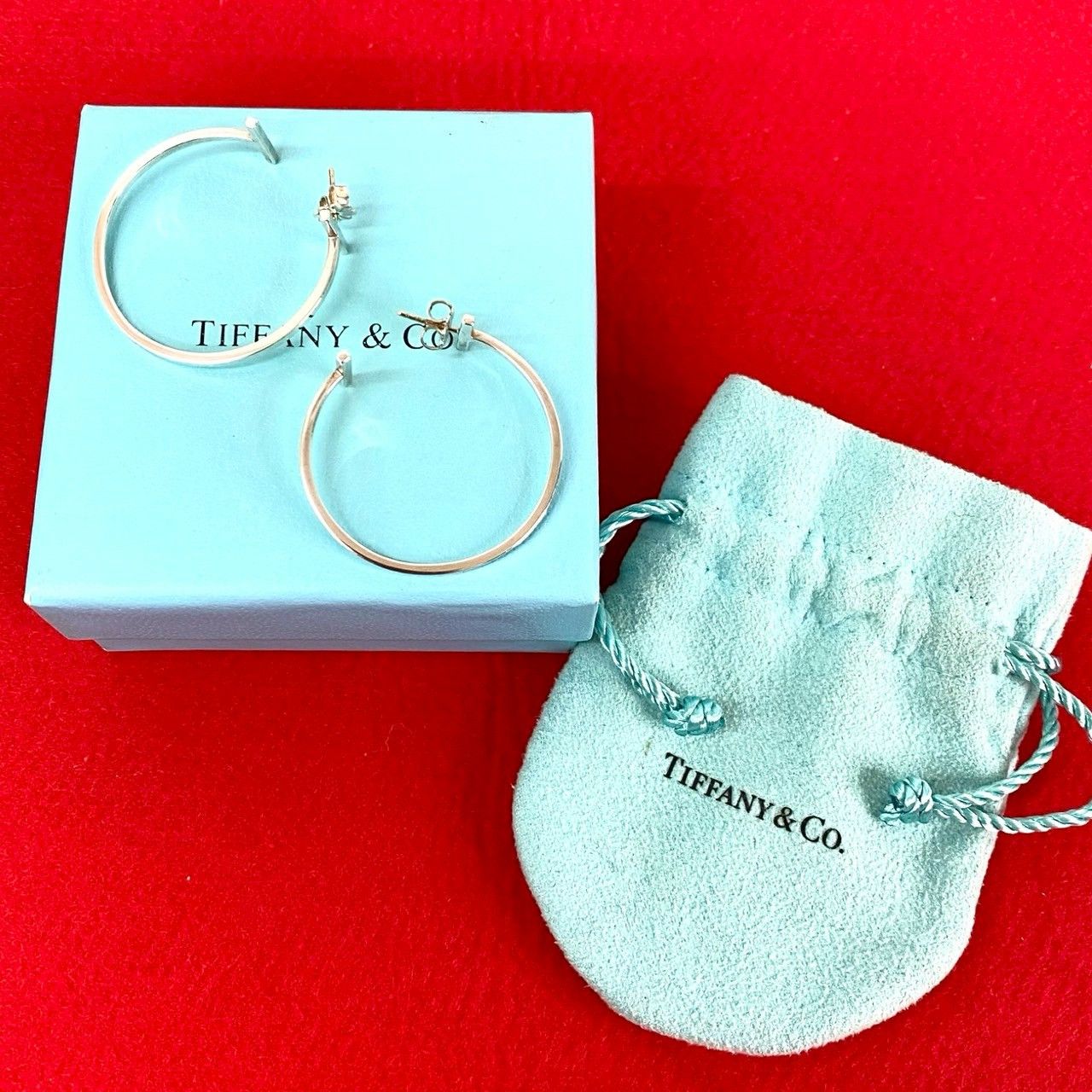 Tiffany & Co. Tiffany & Co. Tiffany&Co. T Wire Silver 925 Earrings Precious Metal Earrings DUTY FREE for USA Size ONE SIZE - 1 Thumbnail