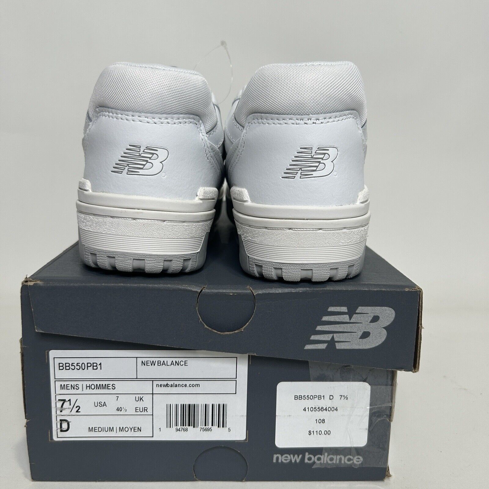 New Balance New Balance 550 “White Grey” 2024 Size US 7.5 / EU 40-41 - 4 Thumbnail