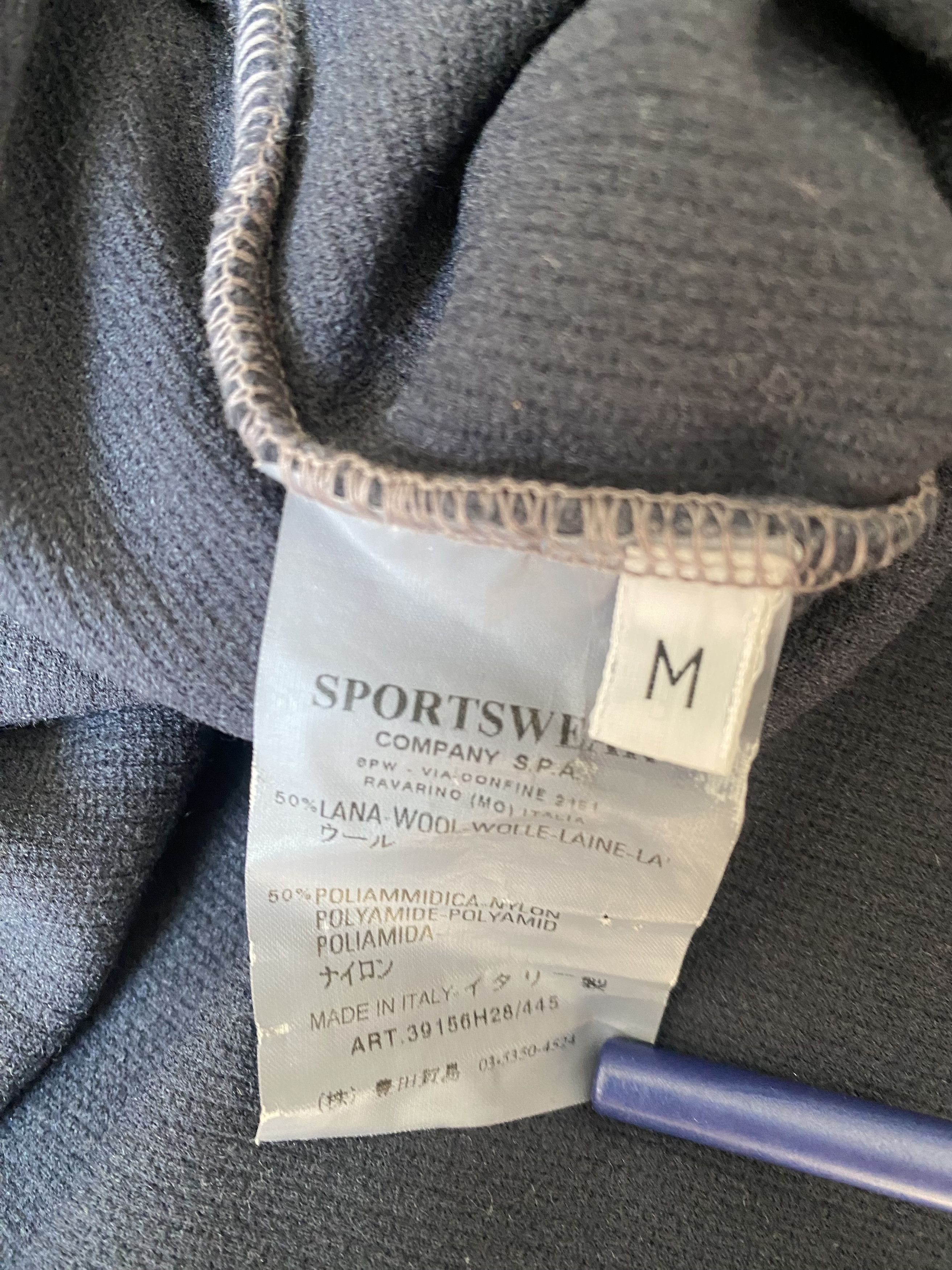 Massimo Osti × Stone Island Stone Island Vintage Big Logo Sweater Size US M / EU 48-50 / 2 - 8 Thumbnail