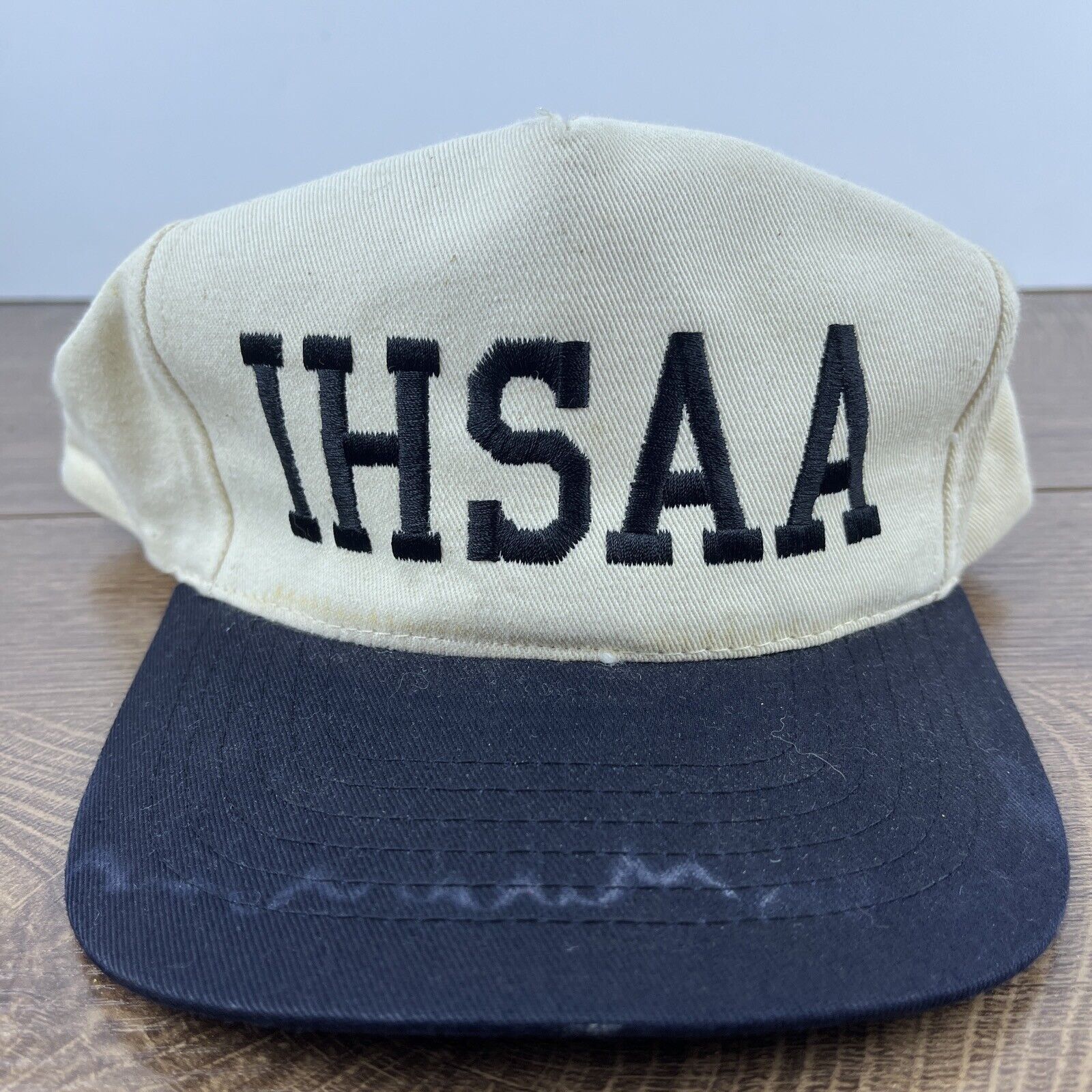Other Vintage IHSAA Hat White Hat Adjustable Snapback Indiana High Size ONE SIZE - 4 Thumbnail