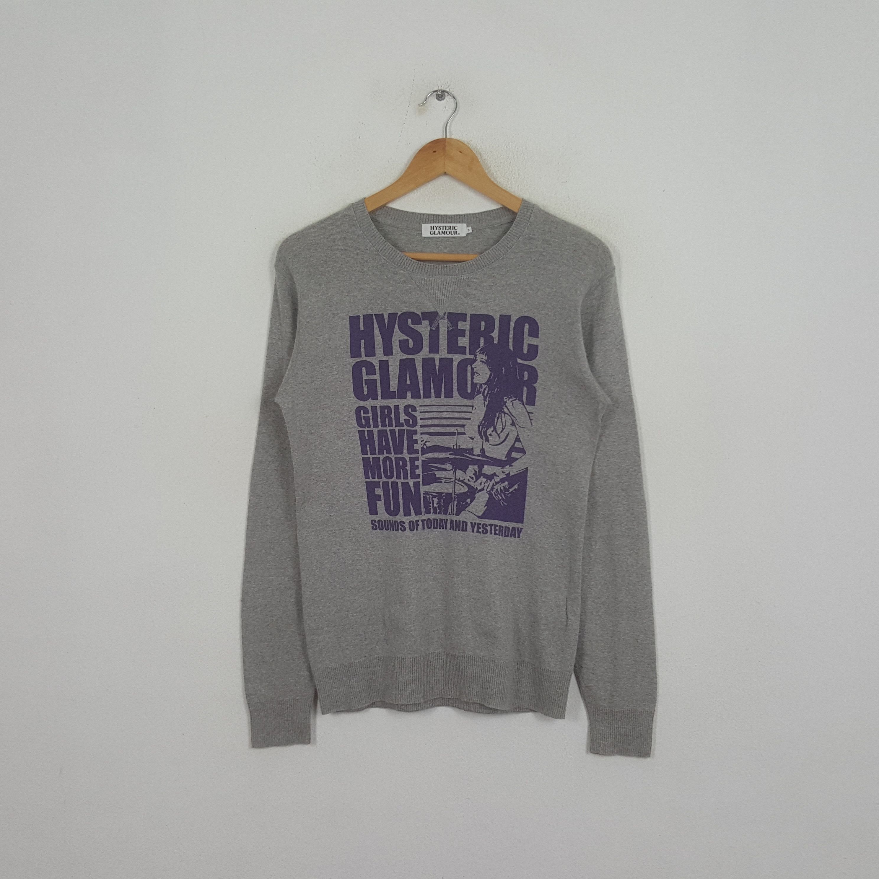 Vintage Hysteric Glamour Japanese Brand Woman's Sweatshirt