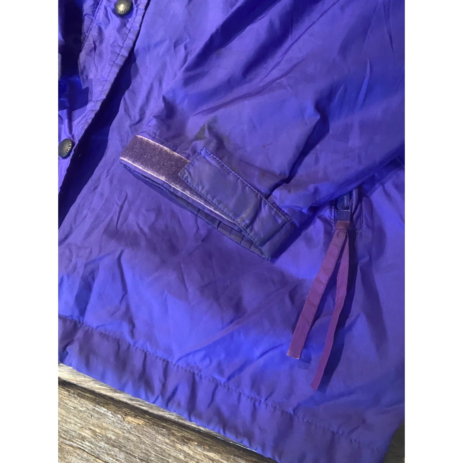 AQUA VINTAGE Columbia Omni-Tech Windbreaker Jacket Womens M Purple Nylon Ocean Aqua Purple Windbreaker Womens M Jacket Zip Mens? Size M / US 6-8 / IT 42-44 - 3 Thumbnail