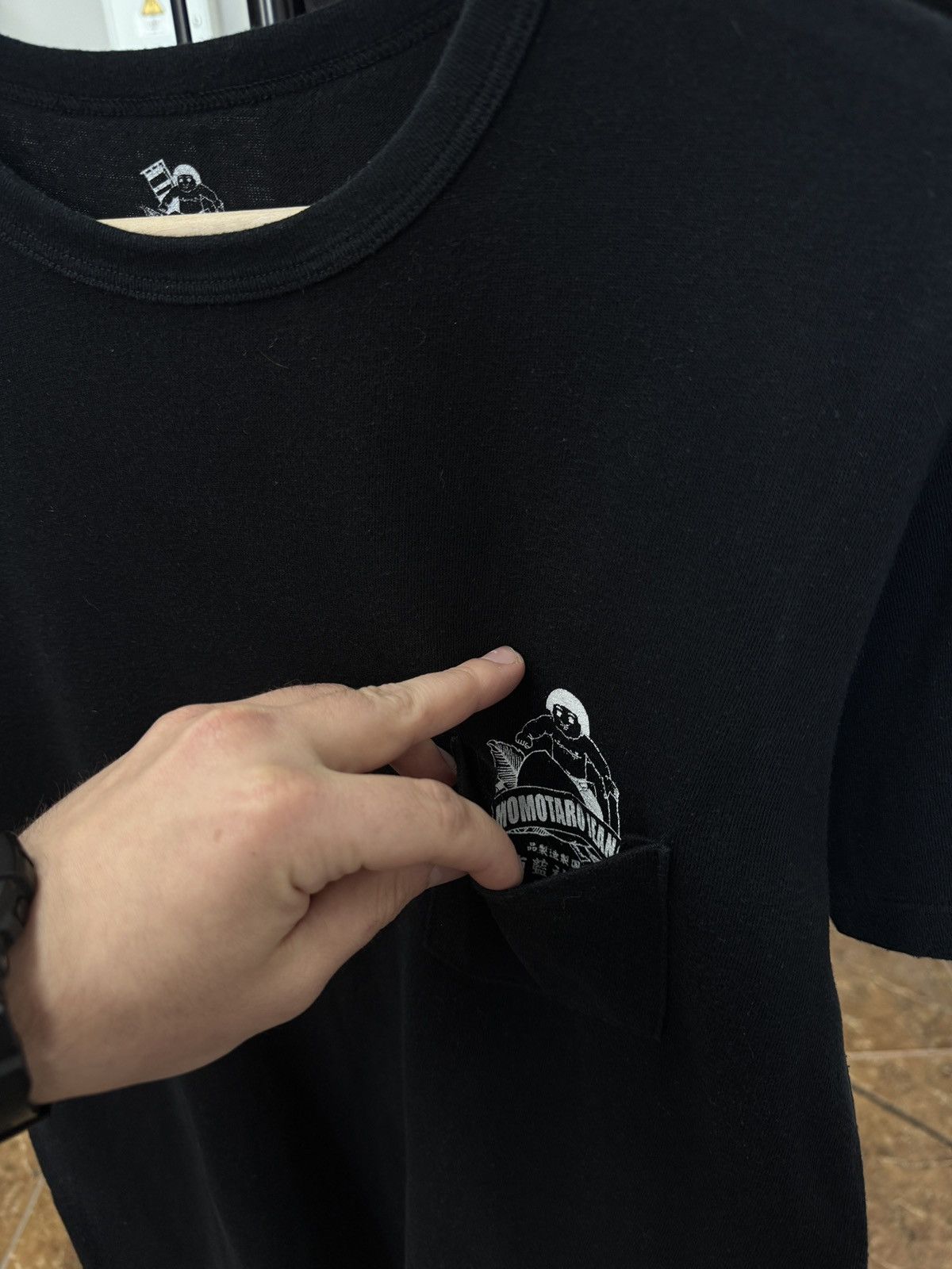 Momotaro Jeans 🇯🇵 Y2K Momotaro Jeans Pocket T-Shirt Made in Japan Rare Retro Size US S / EU 44-46 / 1 - 1 Thumbnail