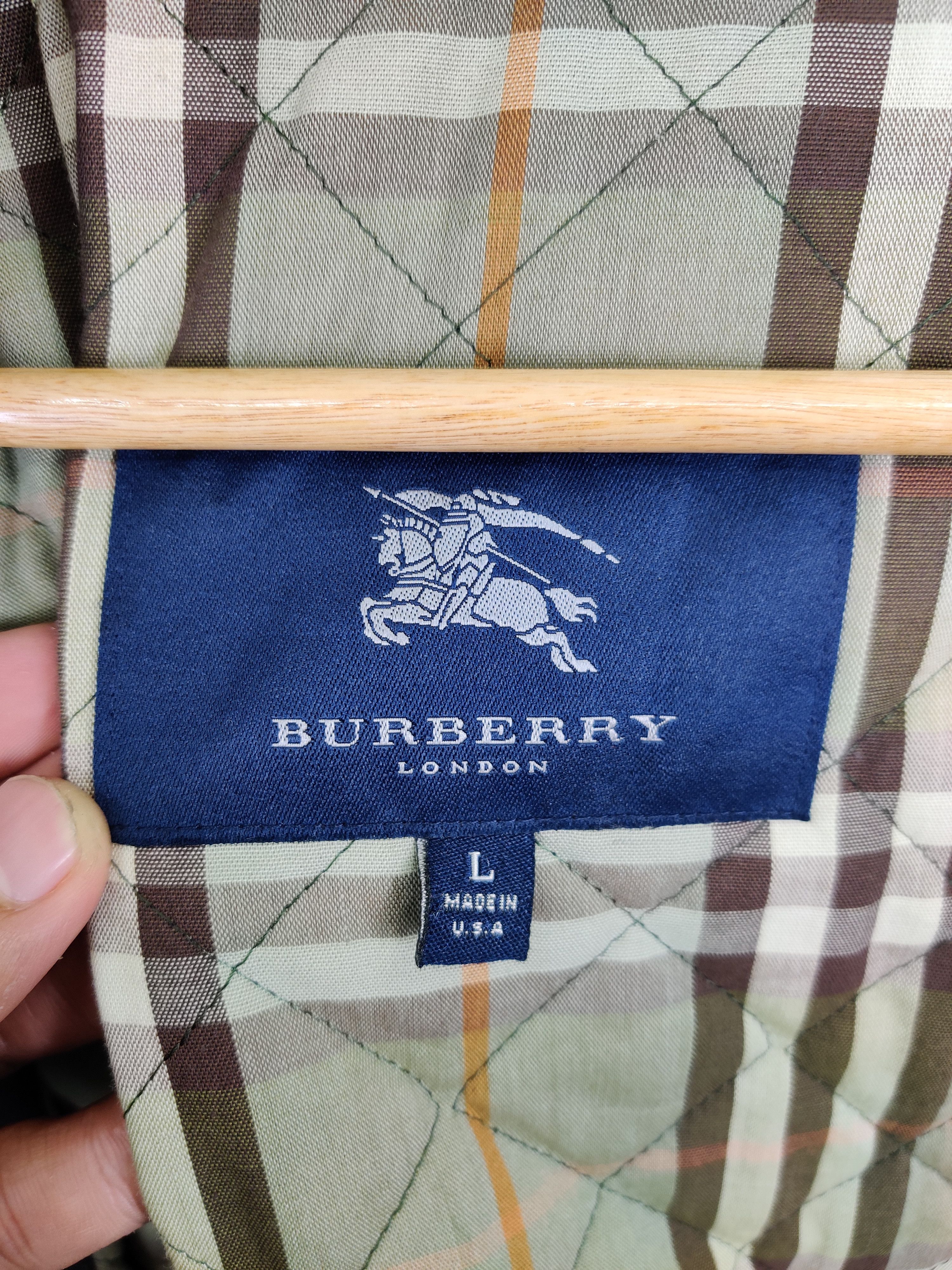 Burberry Burberry London Nova Check Quilted Jacket Size US L / EU 52-54 / 3 - 13 Thumbnail