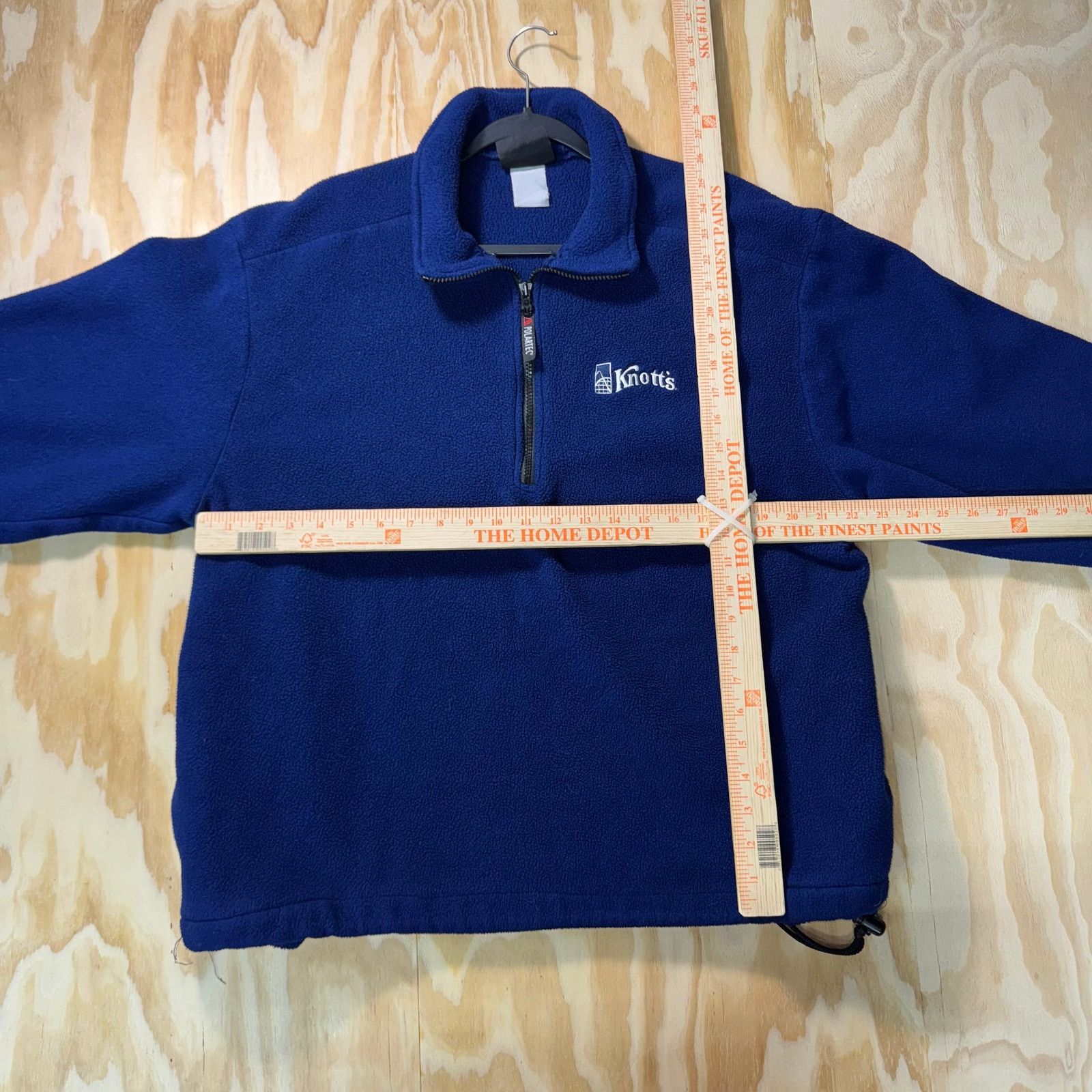 Polartec Vintage Y2K Knotts Berry Farm amusement park 1/2 zip fleece Size US L / EU 52-54 / 3 - 4 Thumbnail