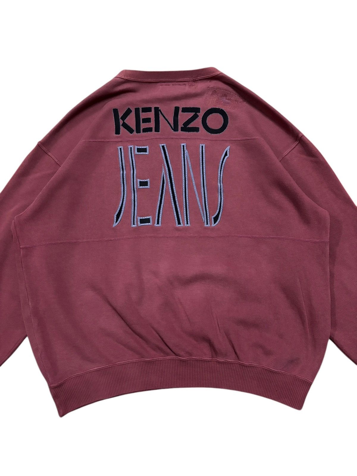 Kenzo Vtg Kenzo Damaged Distressed Sweatshirt Size US M / EU 48-50 / 2 - 10 Thumbnail