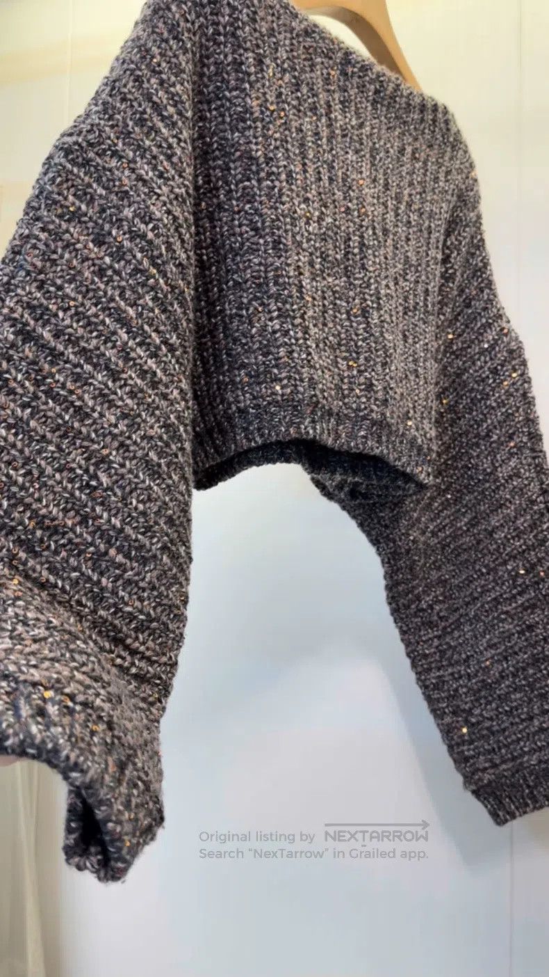 Brunello Cucinelli Brunello Cucinelli Sequined Cashmere Sweater Size M / US 6-8 / IT 42-44 - 1 Thumbnail
