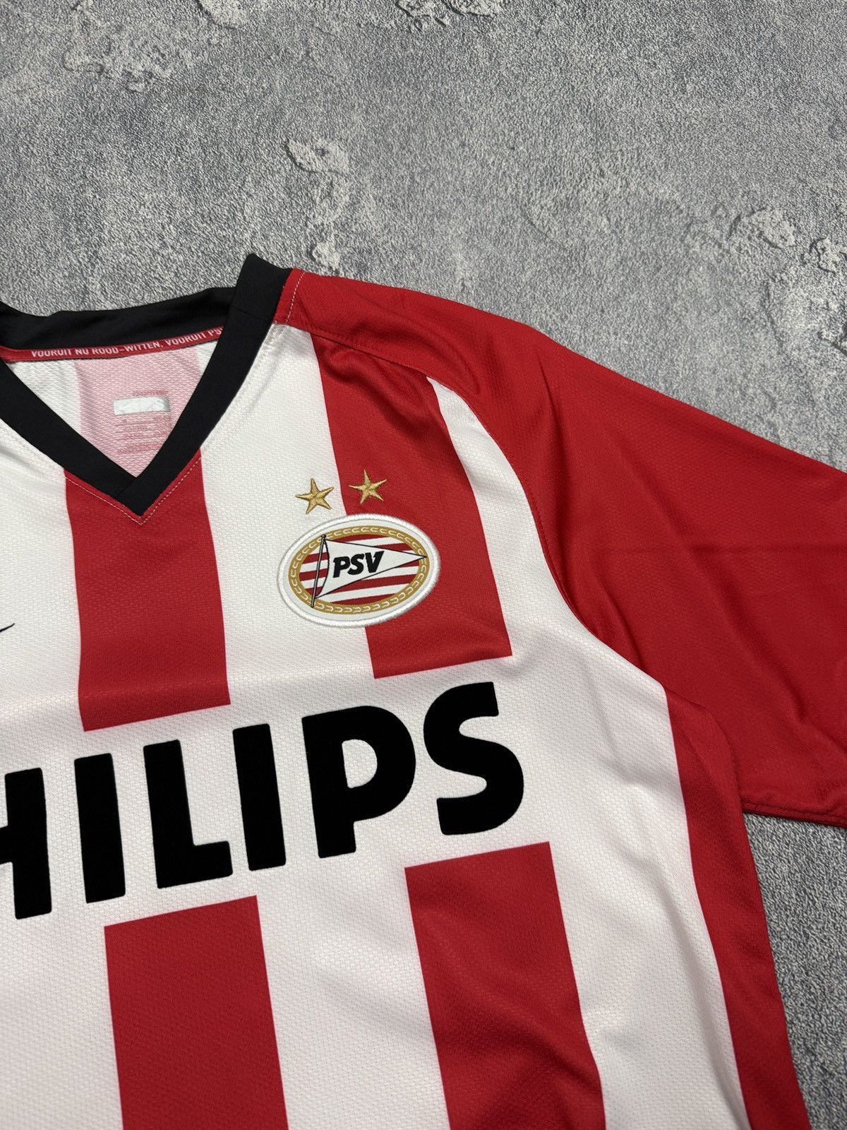 Nike Nike Vintage PSV Soccer Jersey Philips Logo Tee T-shirt Rare Size US S / EU 44-46 / 1 - 4 Thumbnail