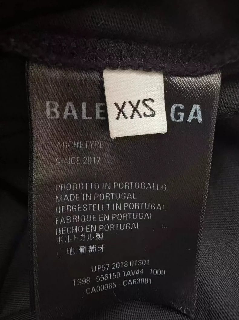 Balenciaga Balenciaga Black cola logo short sleeve 2501-Nextarrow Size US XXS / EU 40 - 6 Thumbnail