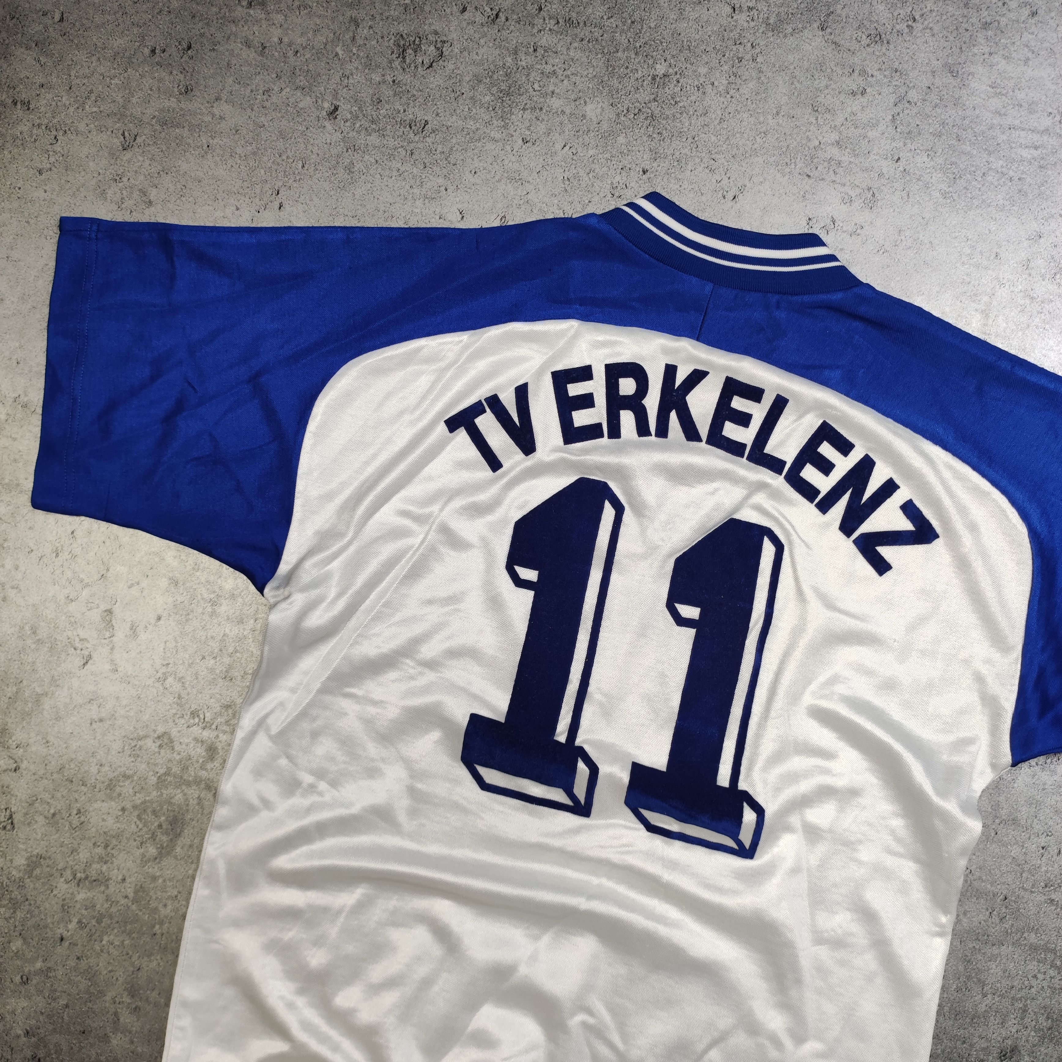 Vintage RARE Vintage 80s Erima TV Erkelenz Football Match Jersey Size US S / EU 44-46 / 1 - 9 Thumbnail