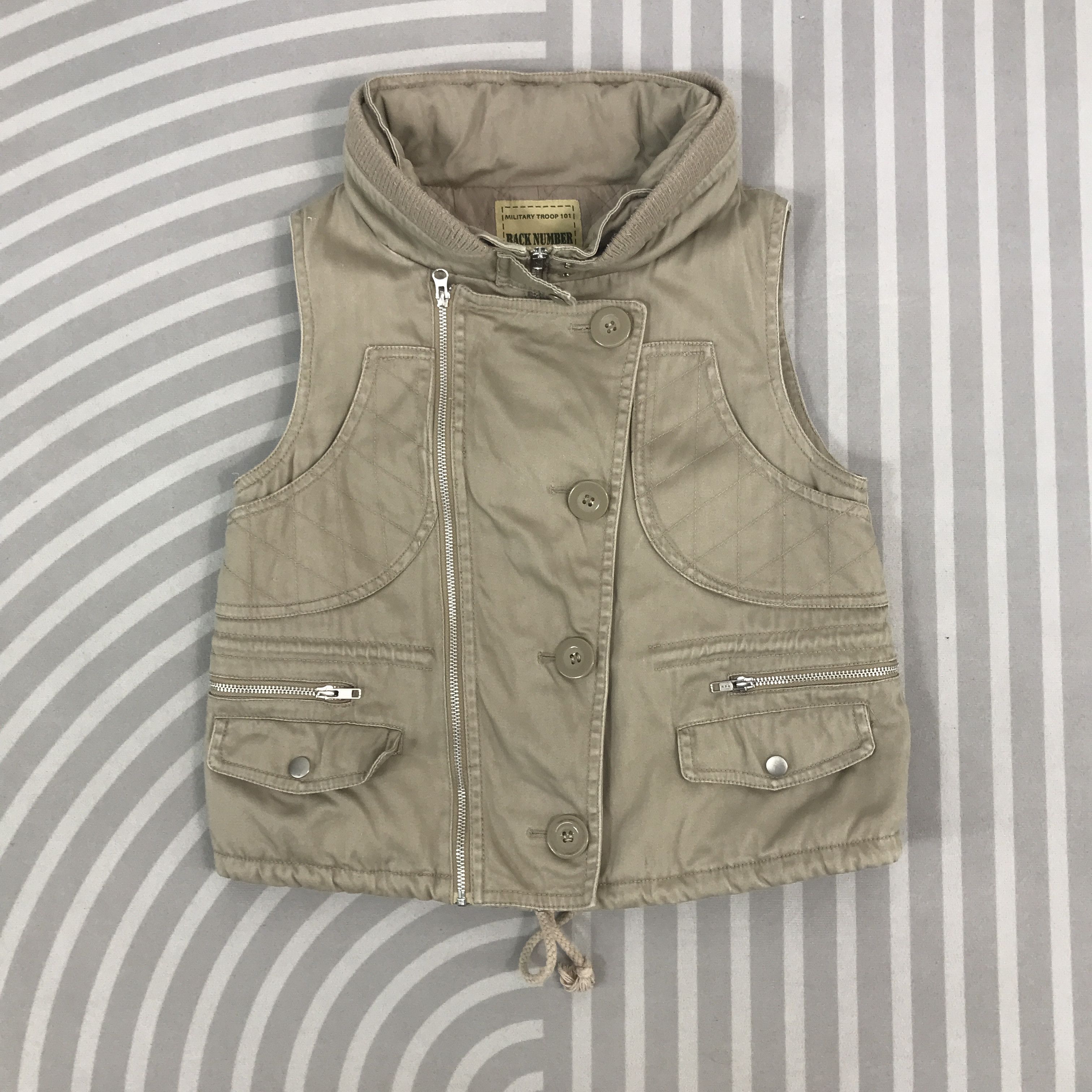 Japanese Brand × Vintage Punk Ifsixwasnine Back Number Vest Size US M / EU 48-50 / 2 - 1 Thumbnail
