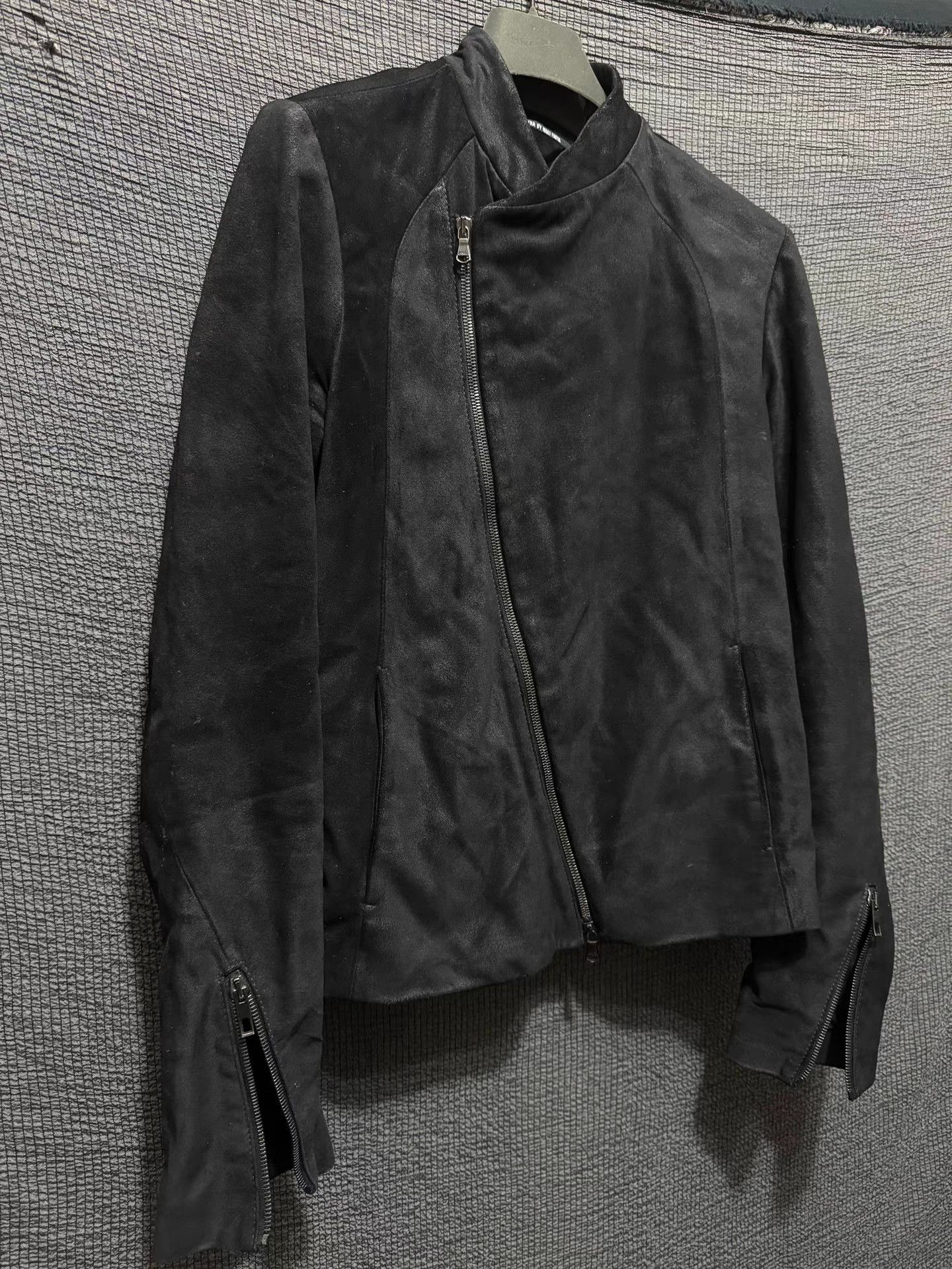 Lumen Et Umbra Lumen Et Umbra dark avant-garde artisan leather jacket Size US S / EU 44-46 / 1 - 4 Thumbnail