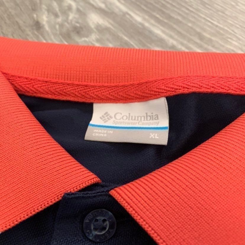 Columbia Columbia Blue Athletic Polo Men XL Bin N-8 Size US XL / EU 56 / 4 - 3 Thumbnail