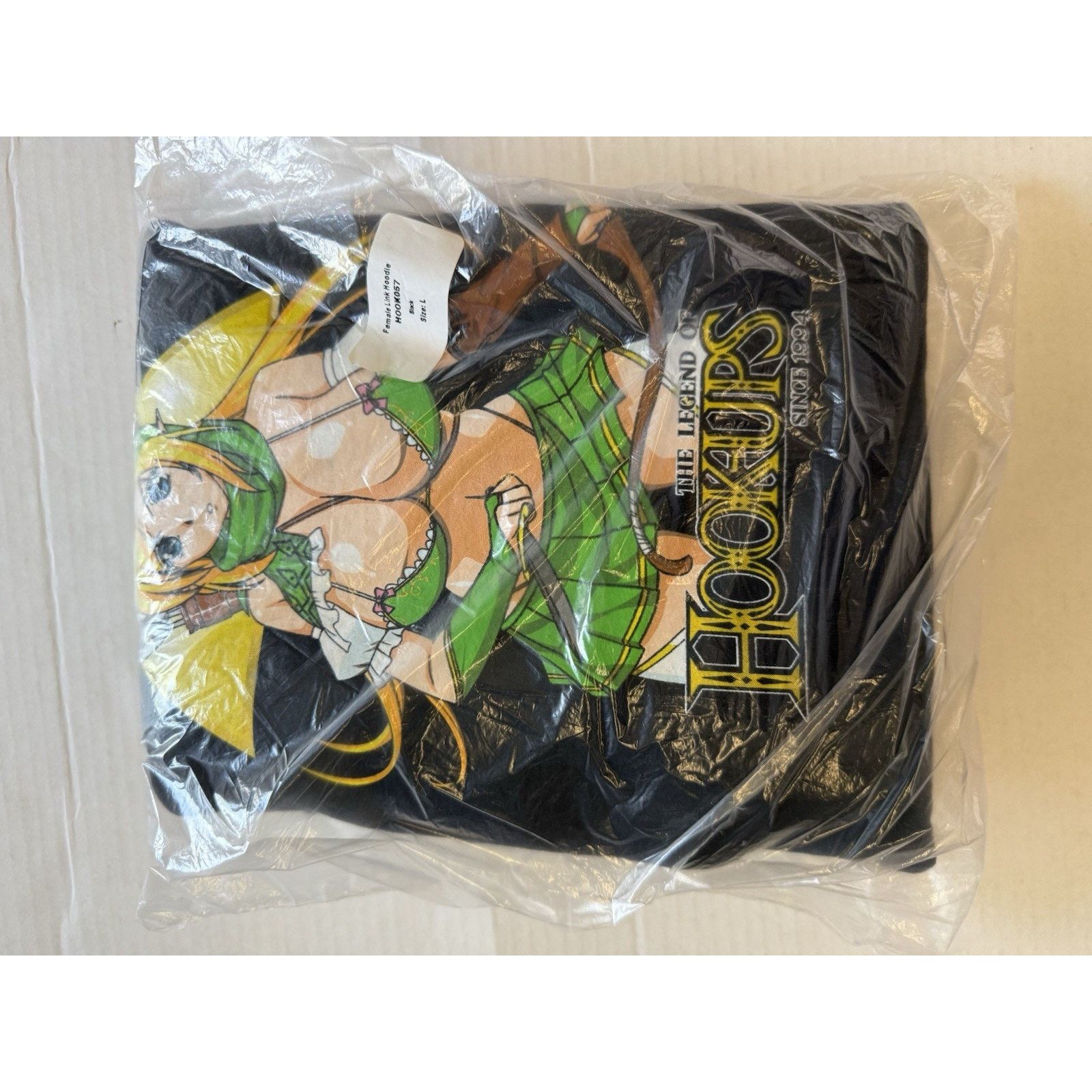 Hook-Ups Hook-Ups Female Link Hoodie Black L 2020 Anime Skate Sweater Size US L / EU 52-54 / 3 - 4 Thumbnail