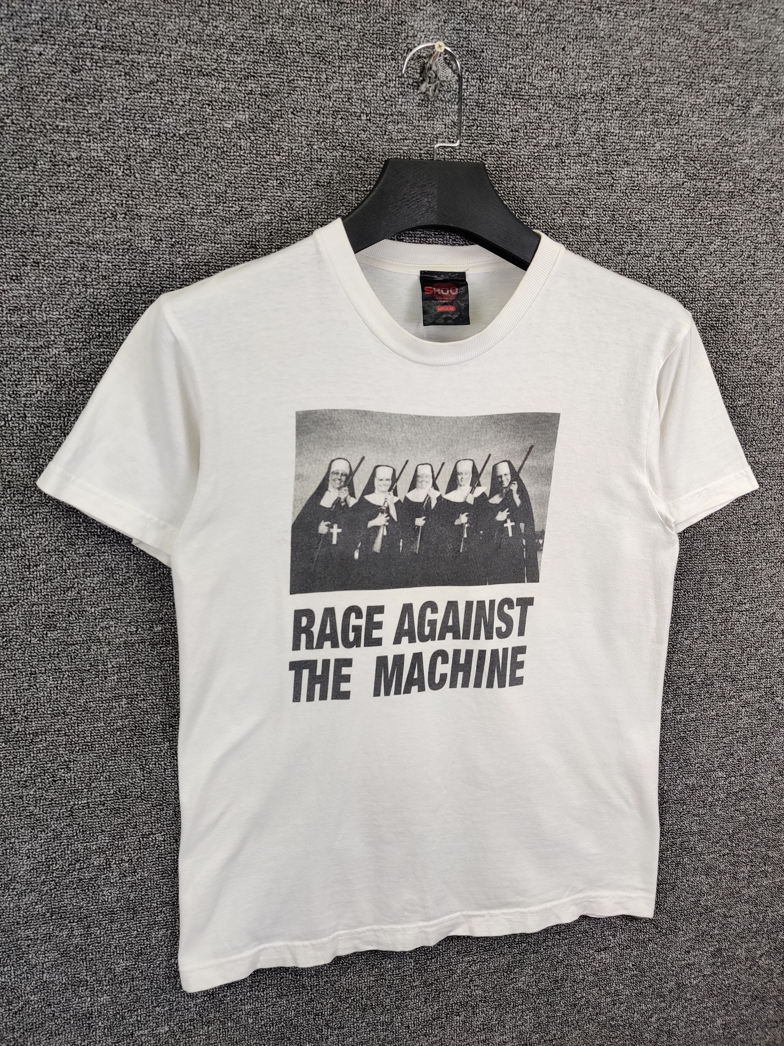 Band Tees Vintage Rage Against The Machine Nuns With Guns Tee Tshirt Size US M / EU 48-50 / 2 - 4 Thumbnail