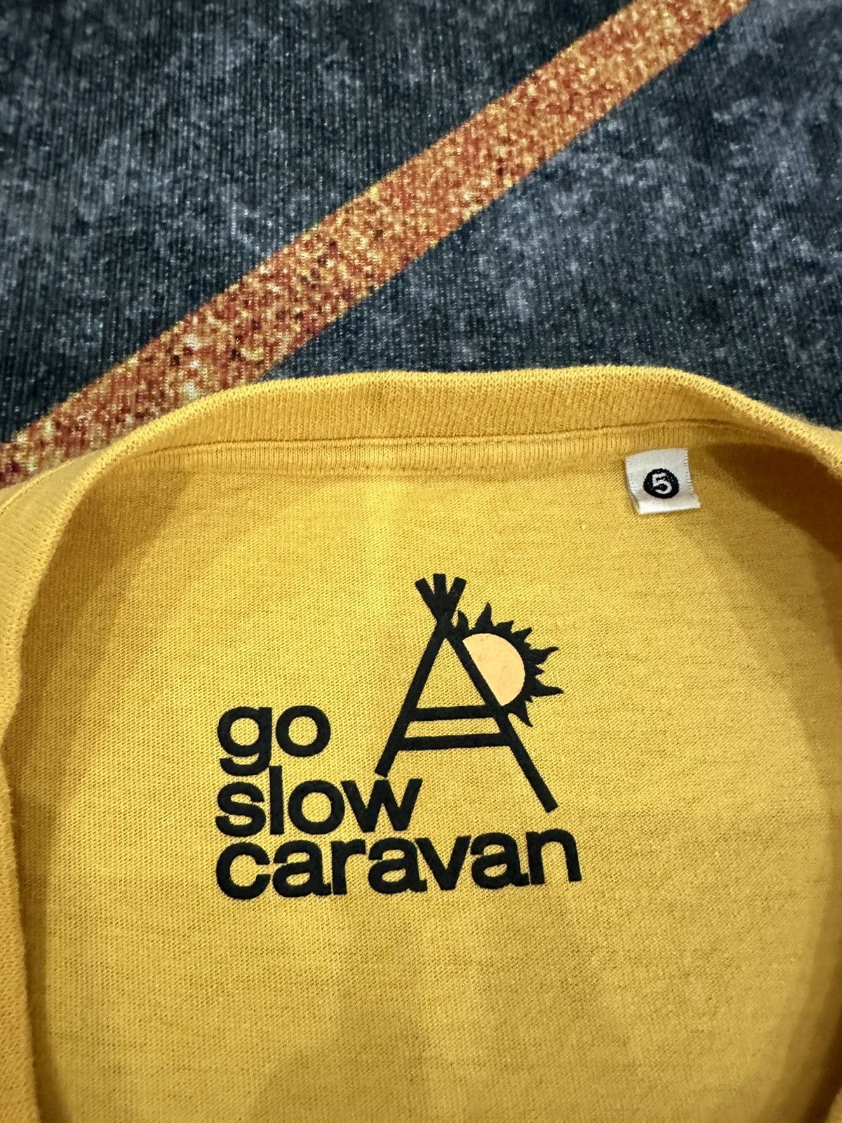 go slow caravan Go Slow Caravan Icecream Printed Tshirt A120 Size US M / EU 48-50 / 2 - 8 Thumbnail