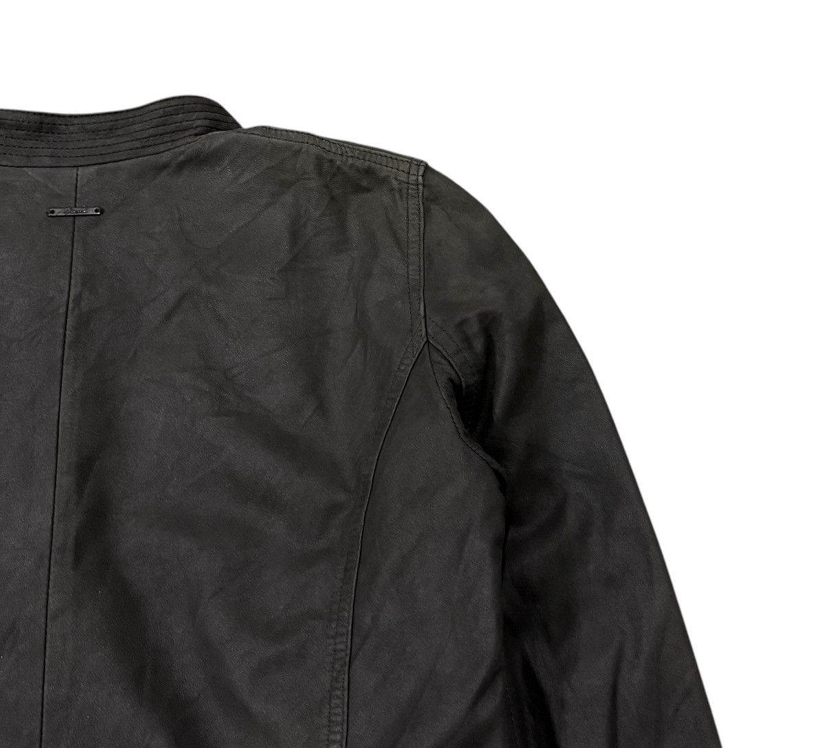 Diesel Black Gold Vintage Diesel Lamb Leather Avant Garde Inspired Jacket Size XS / US 0-2 / IT 36-38 - 13 Thumbnail
