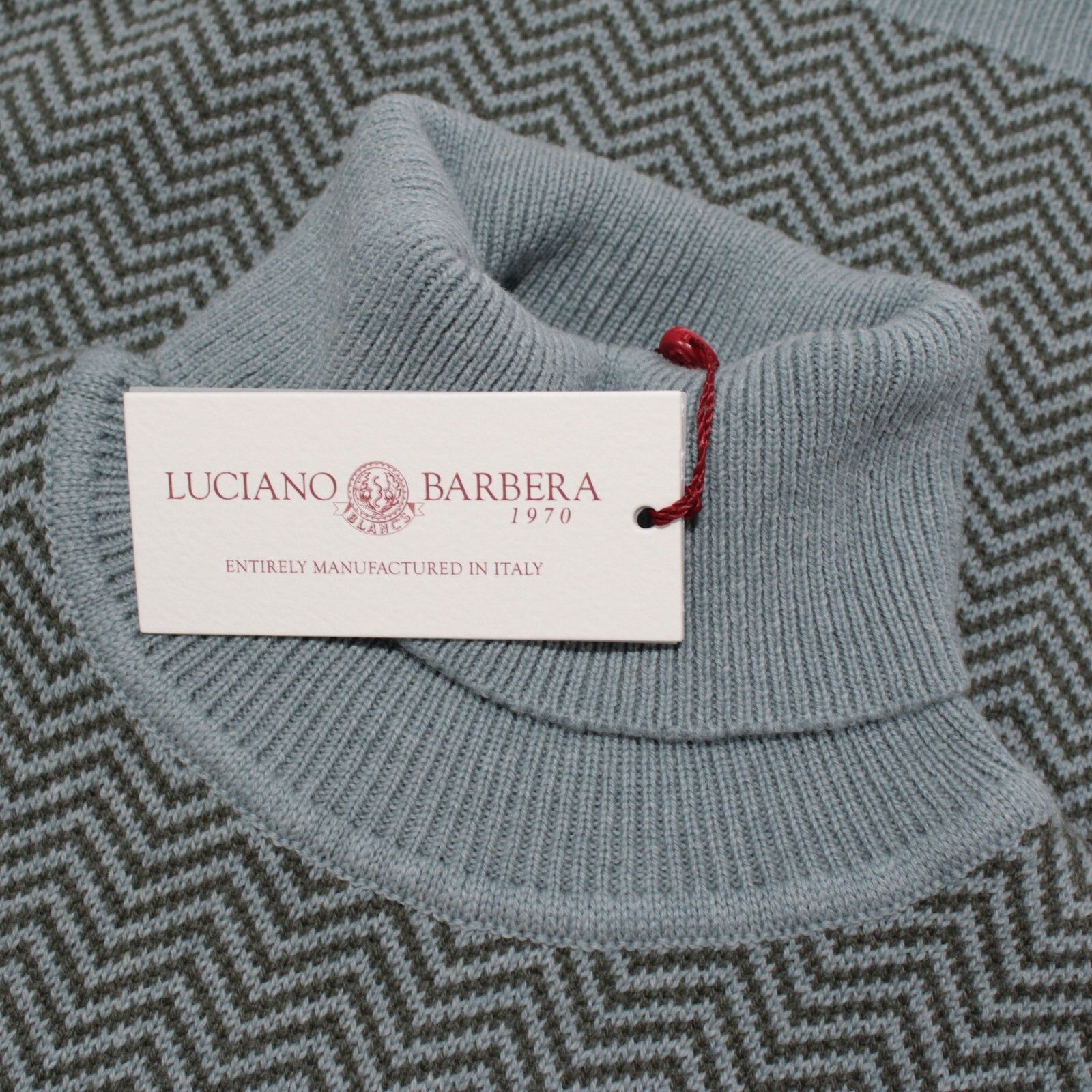 Luciano Barbera Luciano Barbera Sweater Size US XL in Blue Size US XL / EU 56 / 4 - 1 Thumbnail