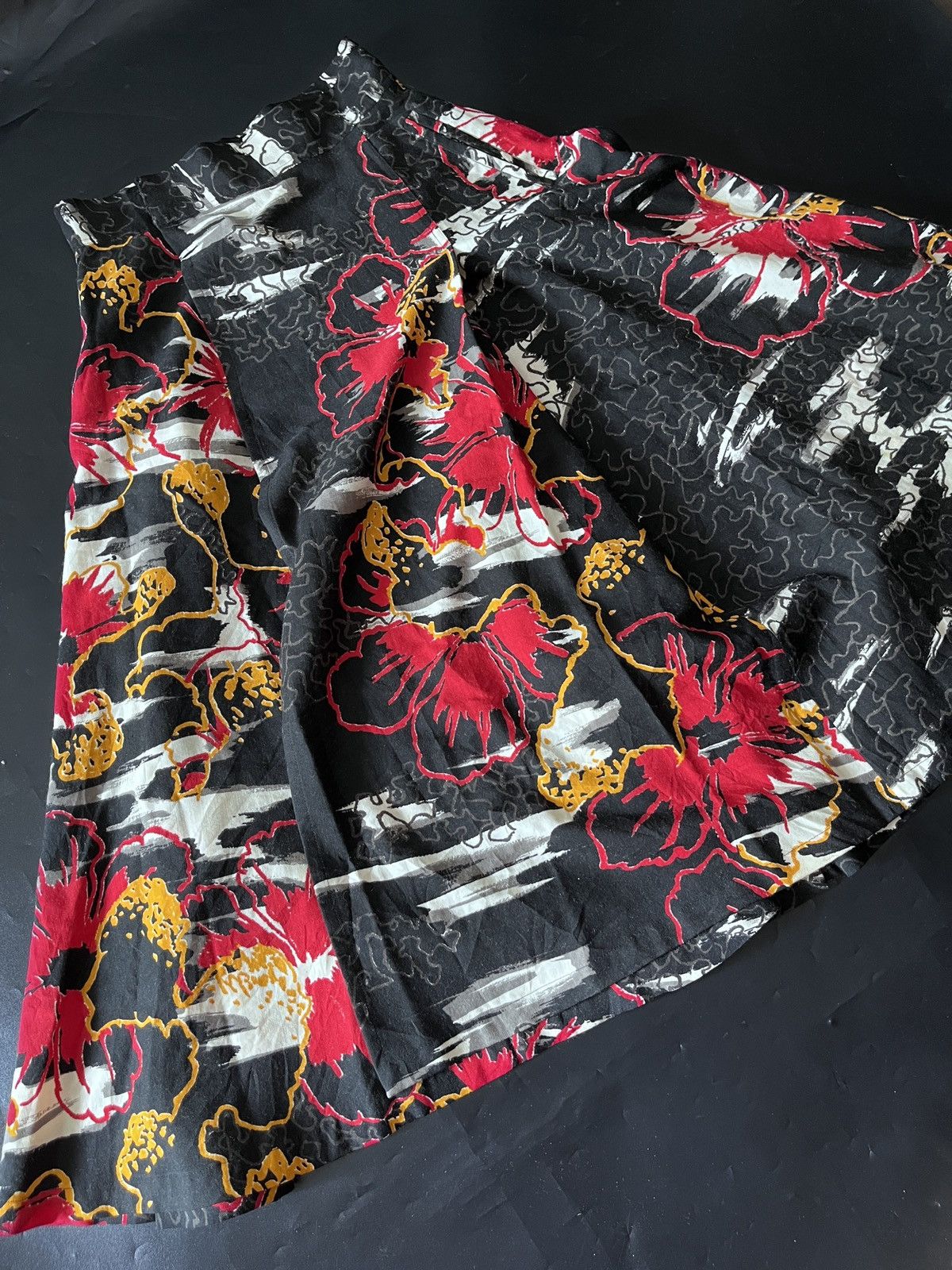 Japanese Brand JAPANESE TAKEZO CRAZY SKIRT YOHJI YAMAMOTO Size 27" / US 4 / IT 40 - 8 Thumbnail
